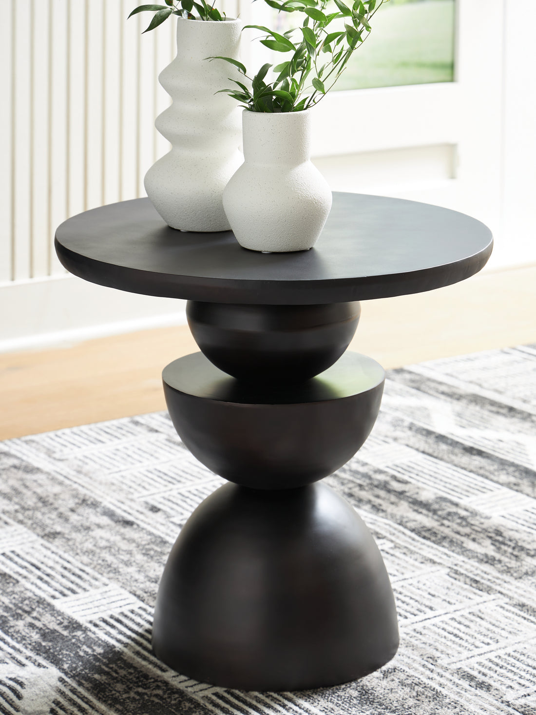 Kurtson Bronze Finish Accent Table - A4000680