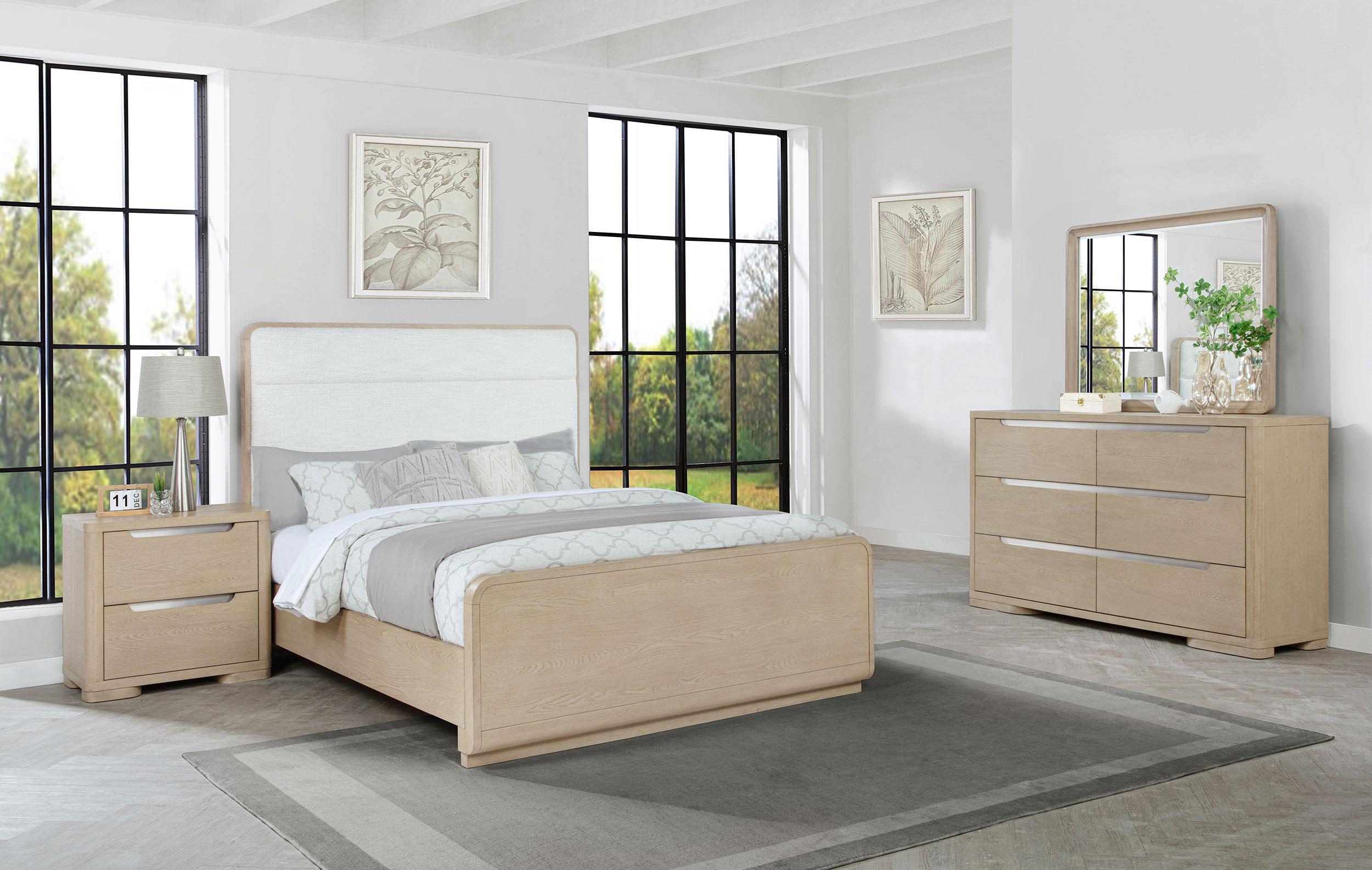 Ladera 4-piece Queen Bedroom Set Light Elm - 225081Q-S4