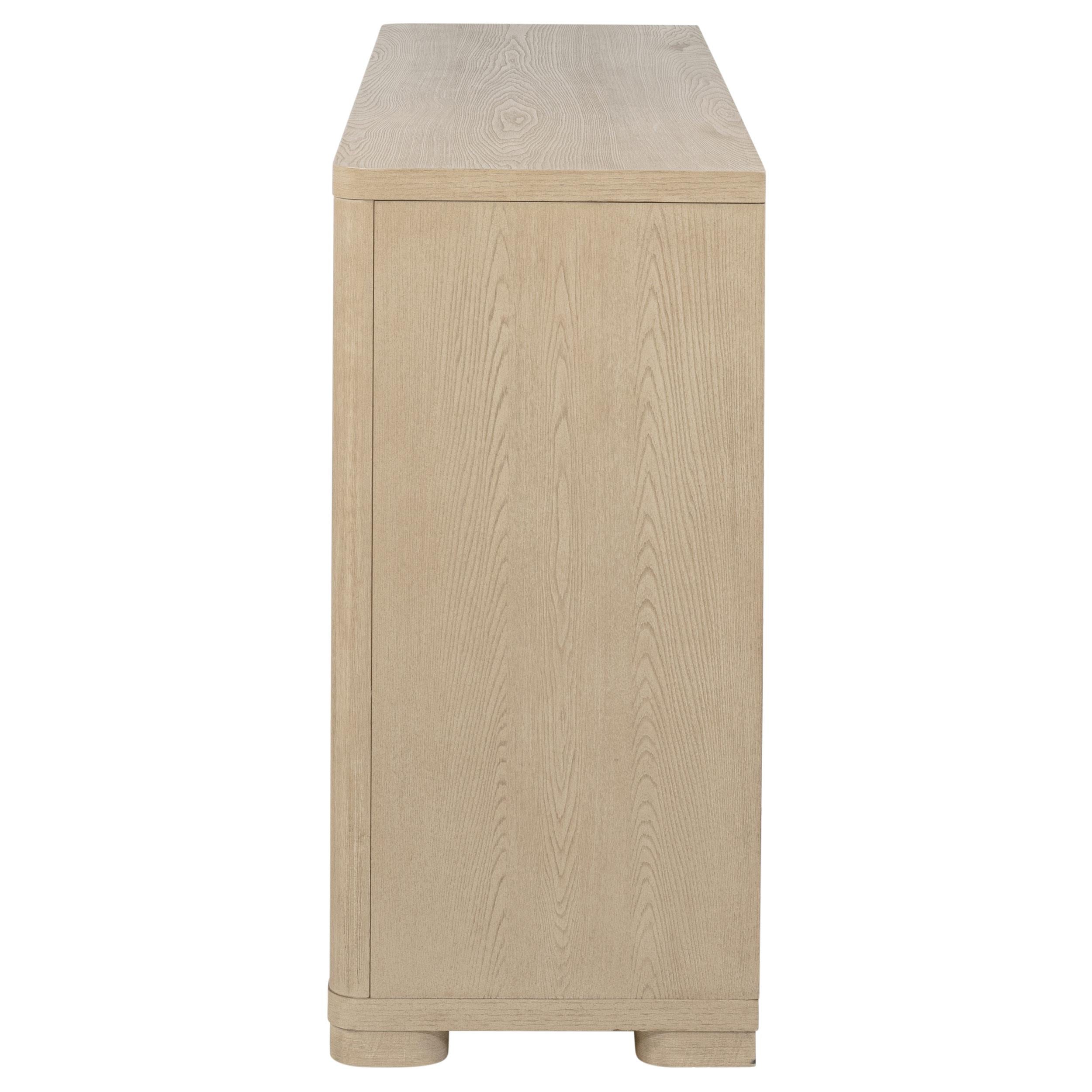 Ladera 6-drawer Bedroom Dresser Light Elm - 225083