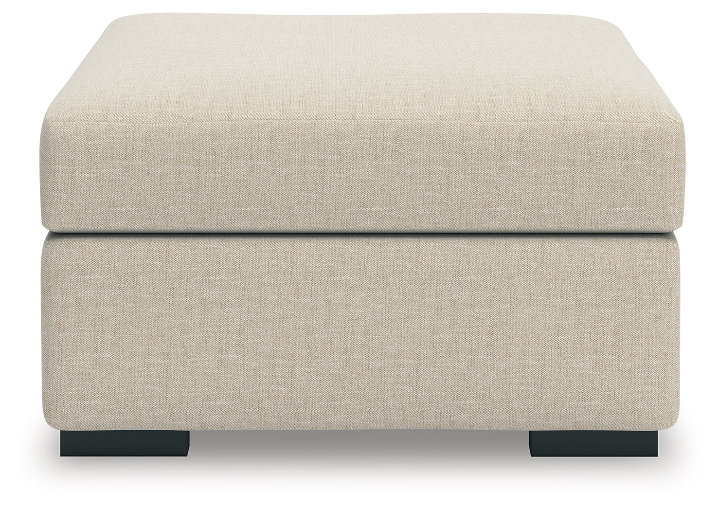 LadyMae Twill Oversized Accent Ottoman - 5940408