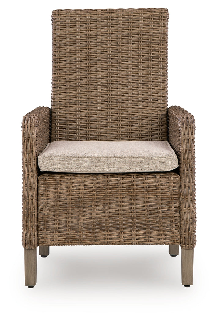 Laguna Heights Beige Arm Chair with Cushion (Set of 2) - PCP790-601A