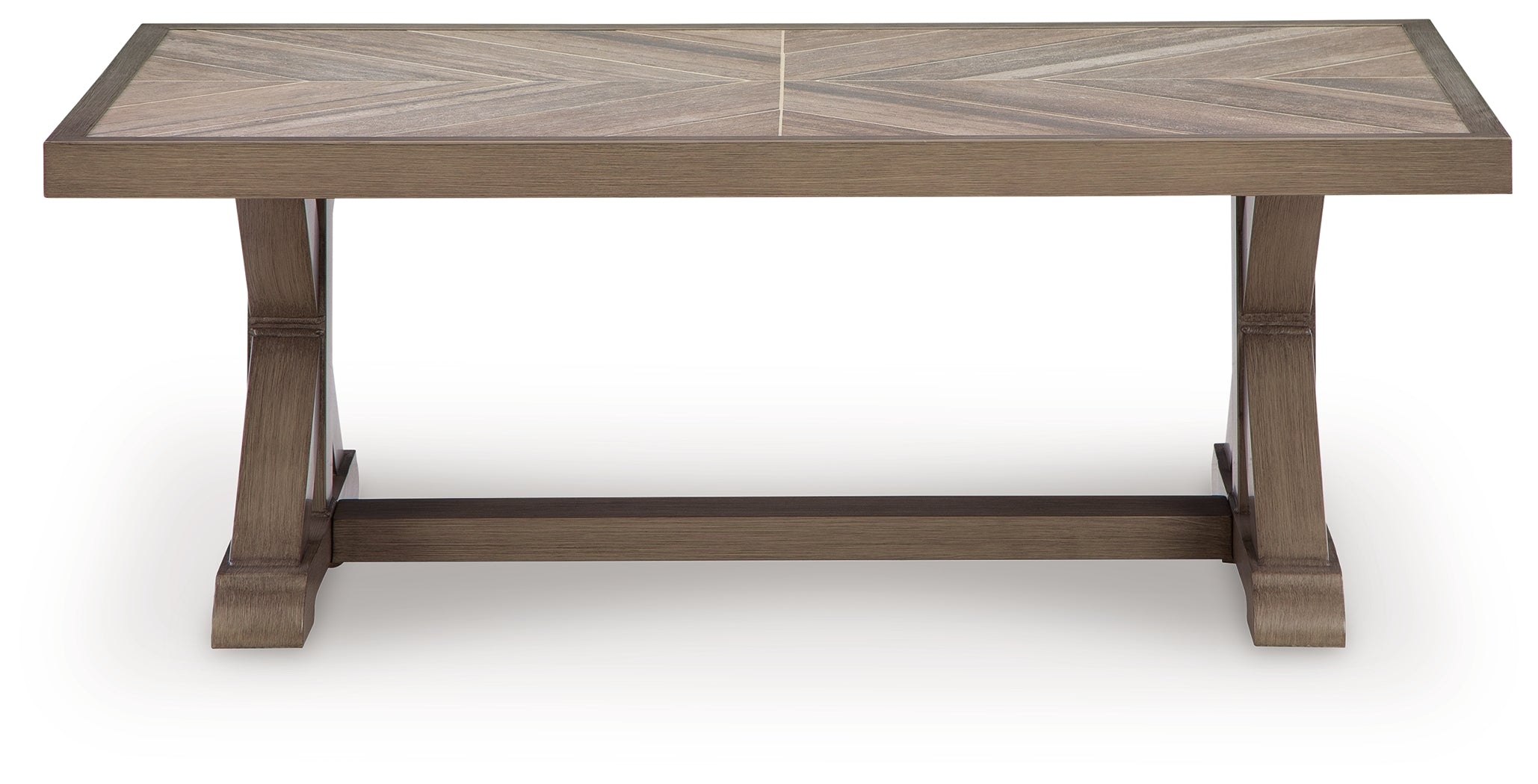 Laguna Heights Beige Outdoor Coffee Table - PCP790-701