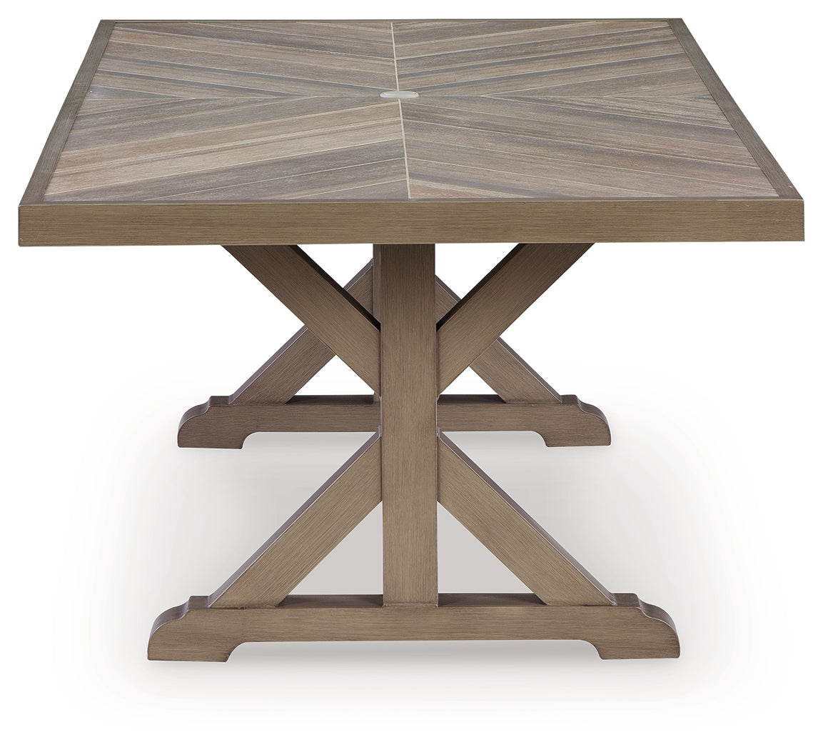 Laguna Heights Beige Outdoor Dining Table - PCP790-625