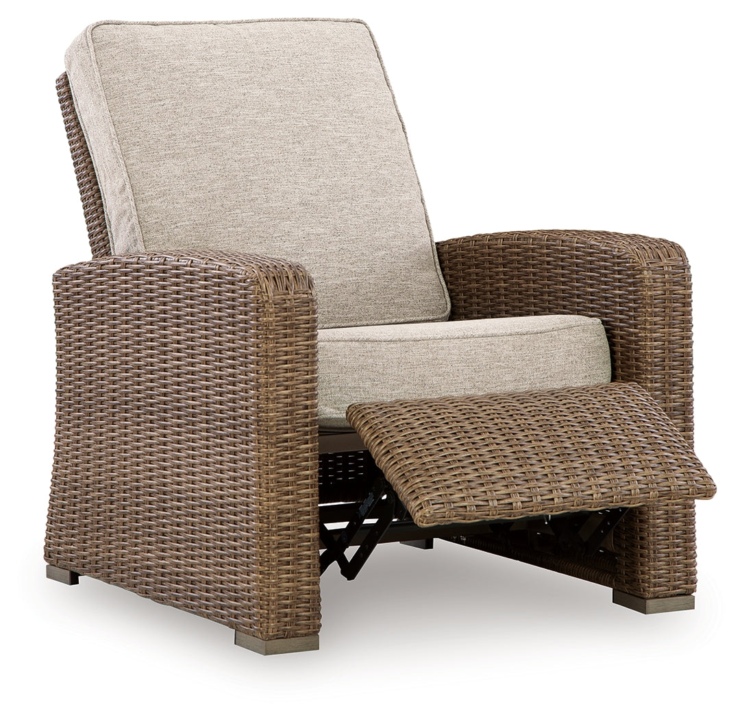 Laguna Heights Beige Outdoor Recliner - PCP790-825