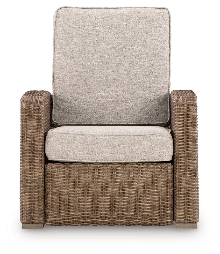 Laguna Heights Beige Outdoor Recliner - PCP790-825