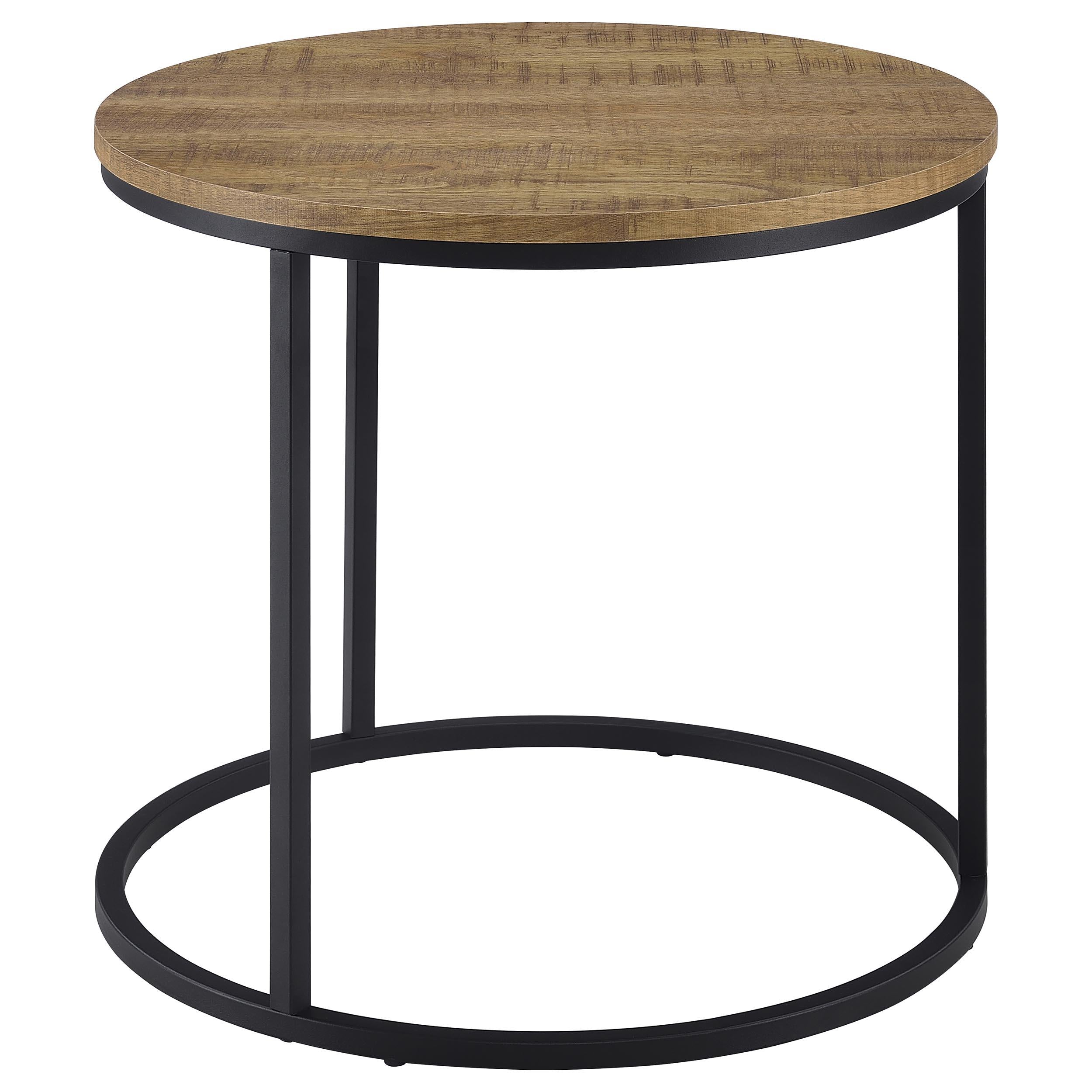 Lainey Round Occasional Side End Table Mango - 736037