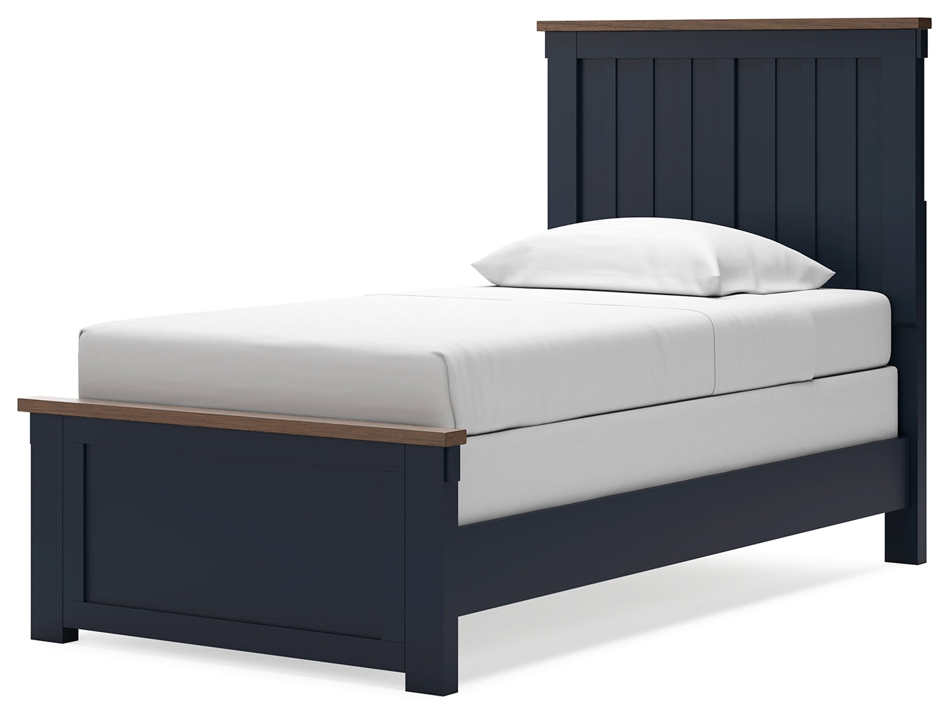Landocken Twin Panel Bed, Dresser, Chest and Nightstand - B414B20