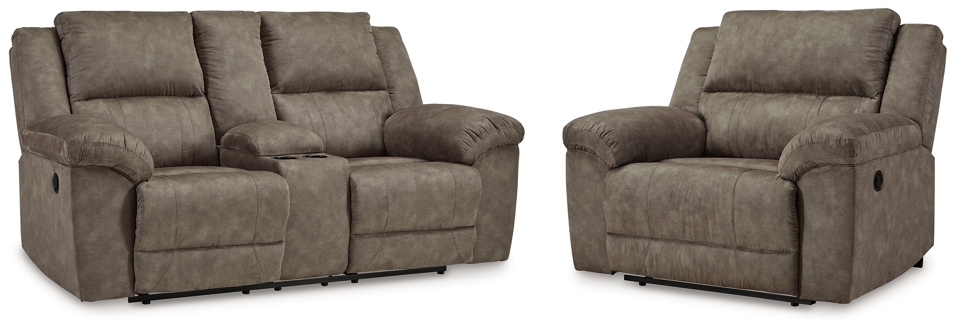 Laresview Reclining Loveseat and Oversized Recliner - 37203U2