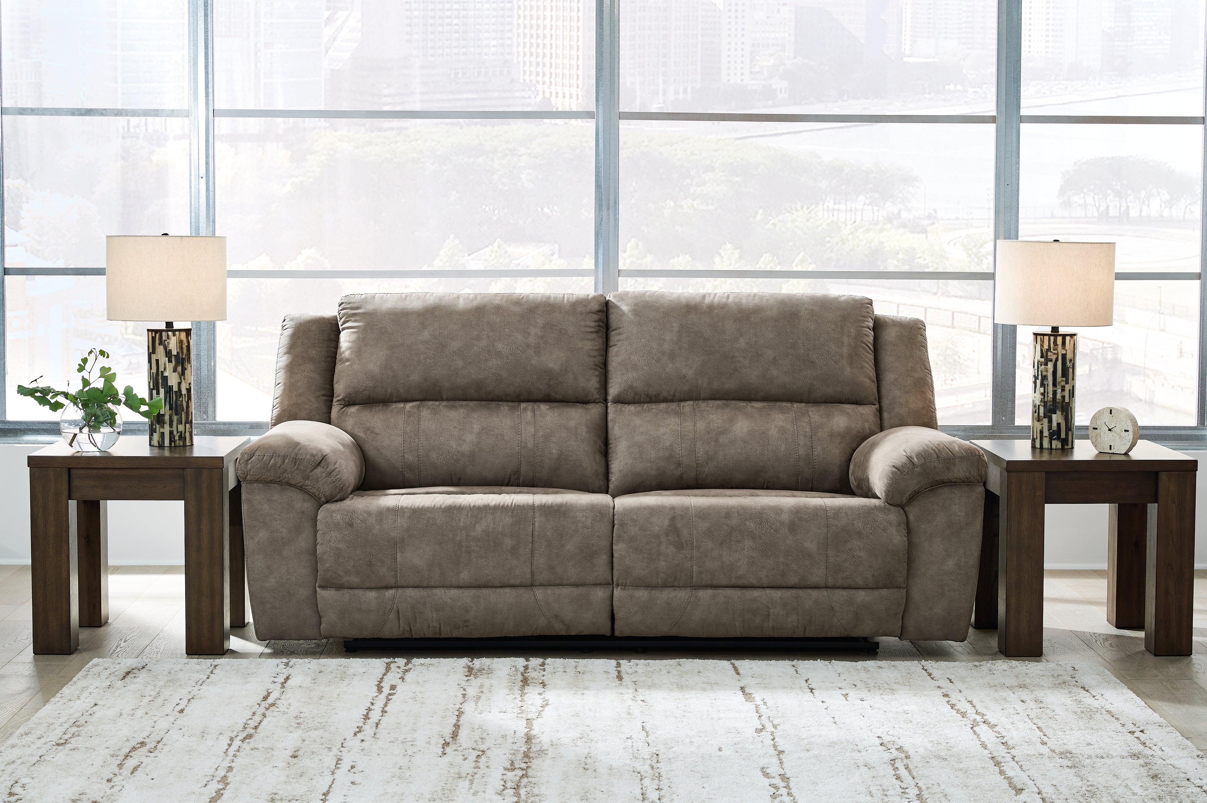 Laresview Reclining Sofa and Oversized Recliner - 37203U3