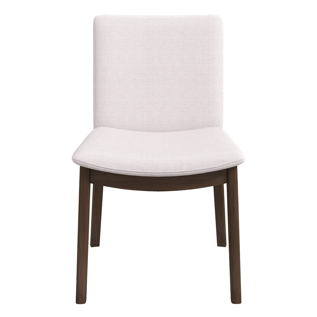 Laura Beige Linen Solid Wood Dining Chair (Set Of 2) - DCH00402201