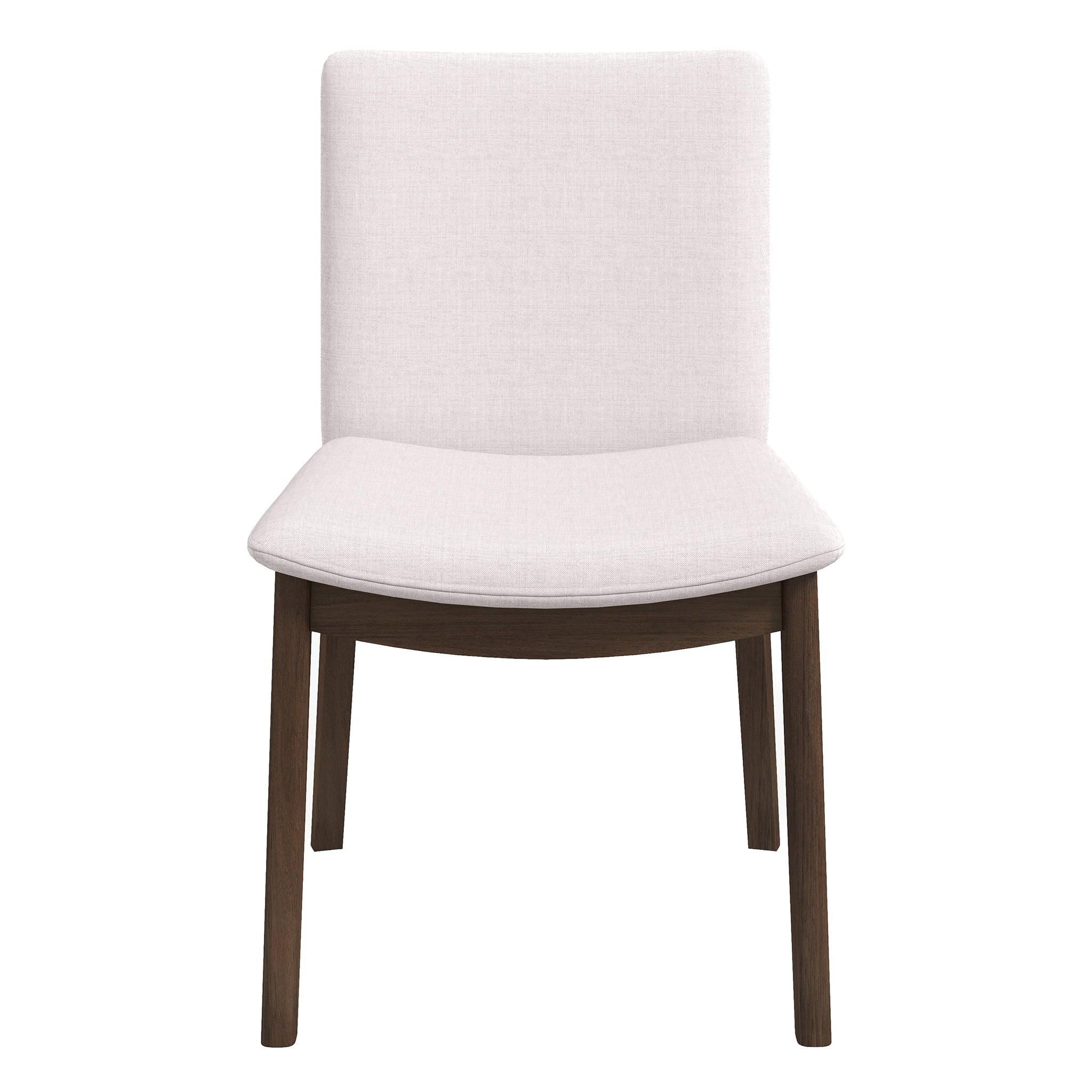 Laura Beige Linen Solid Wood Dining Chair (Set Of 2) - DCH00402201