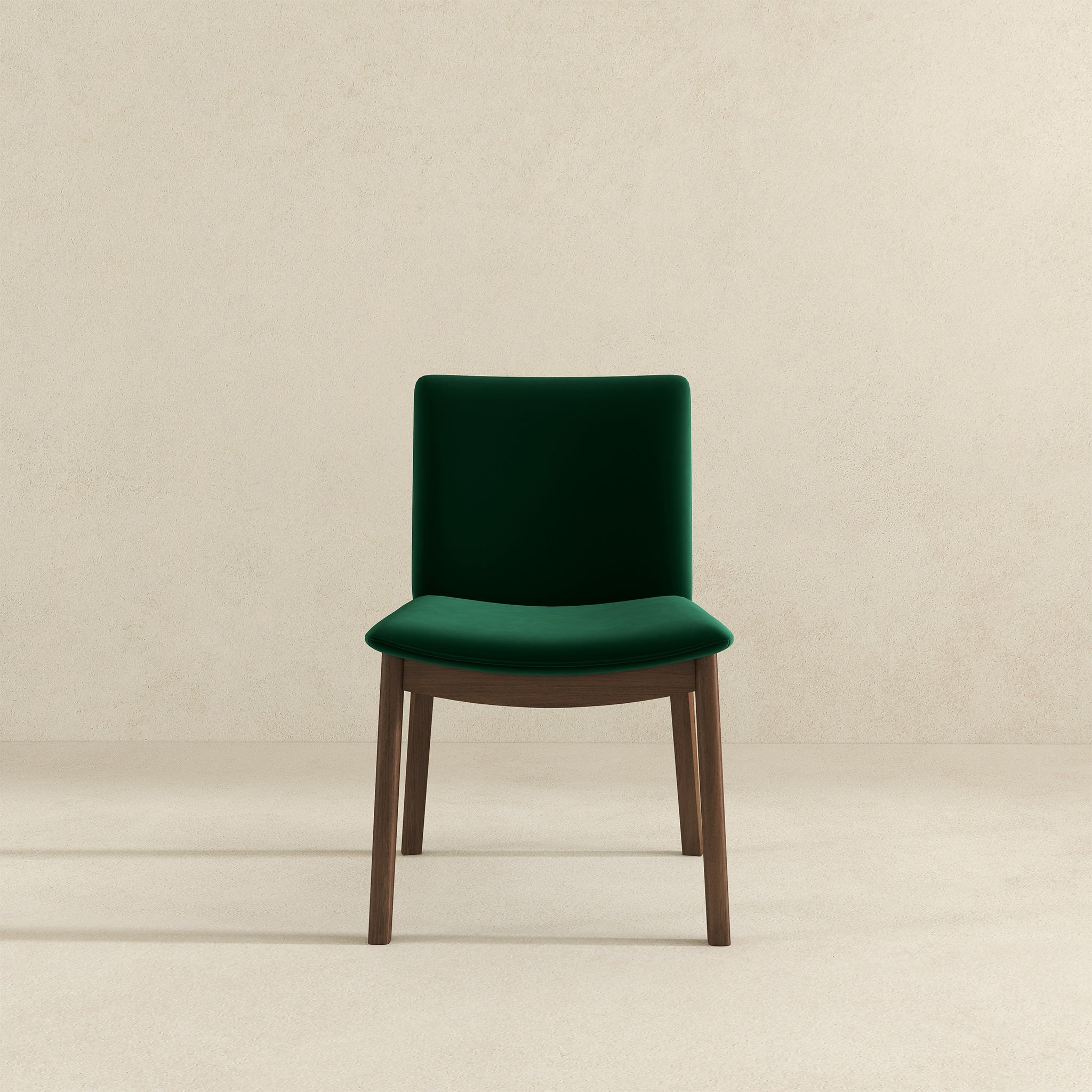 Laura Green Velvet Solid Wood Dining Chair (Set Of 2) - DCH00402206