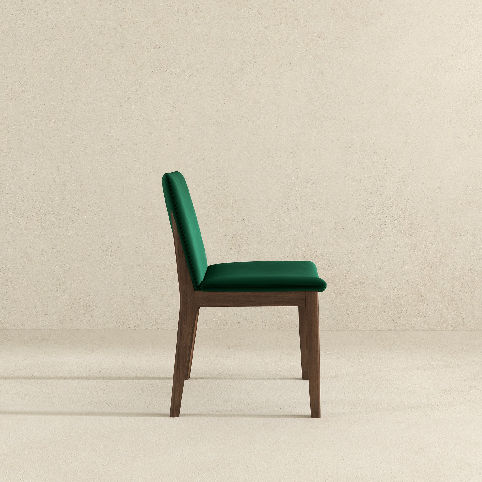 Laura Green Velvet Solid Wood Dining Chair (Set Of 2) - DCH00402206