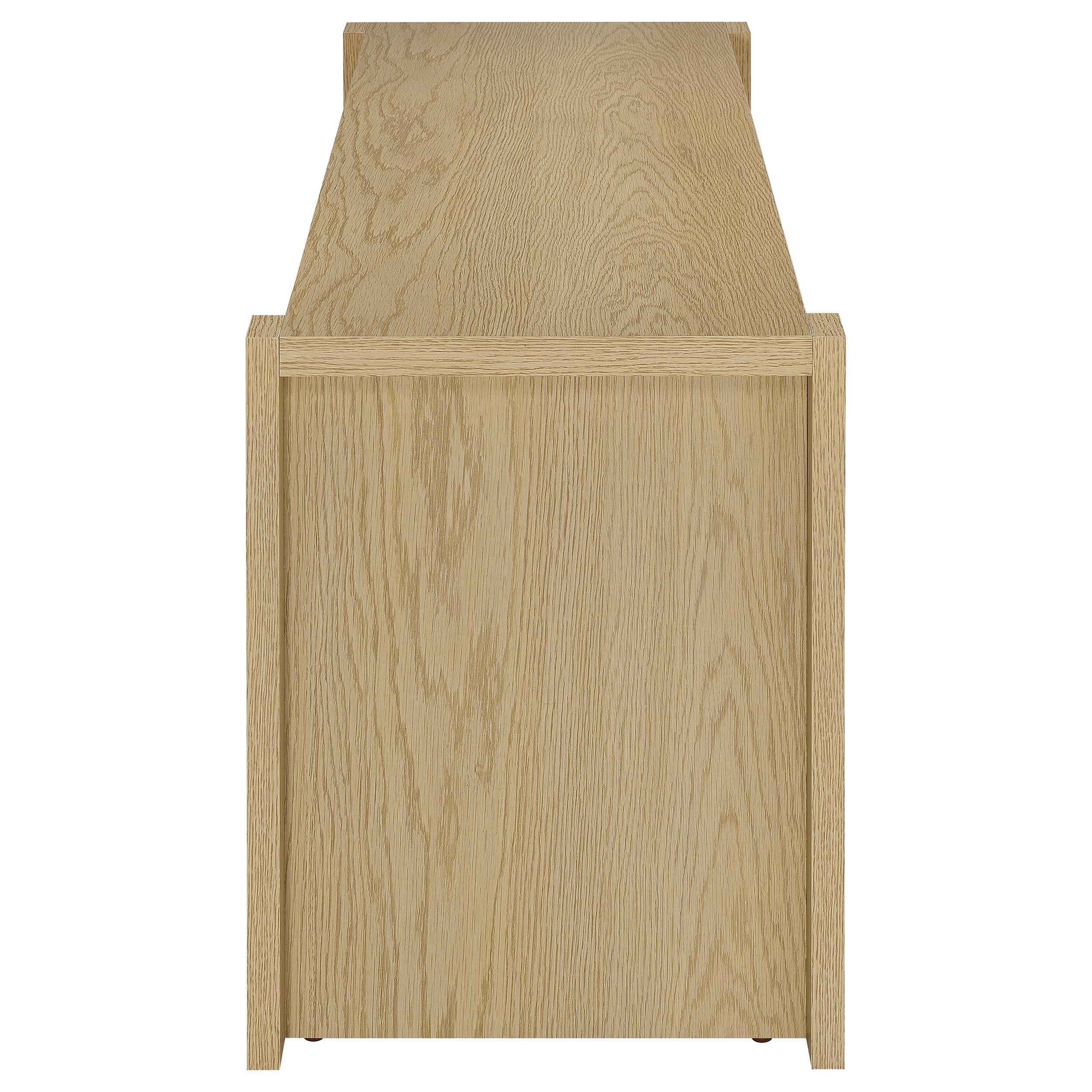 Laurelton 60-inch 2-door TV Stand Media Console Light Oak - 708222