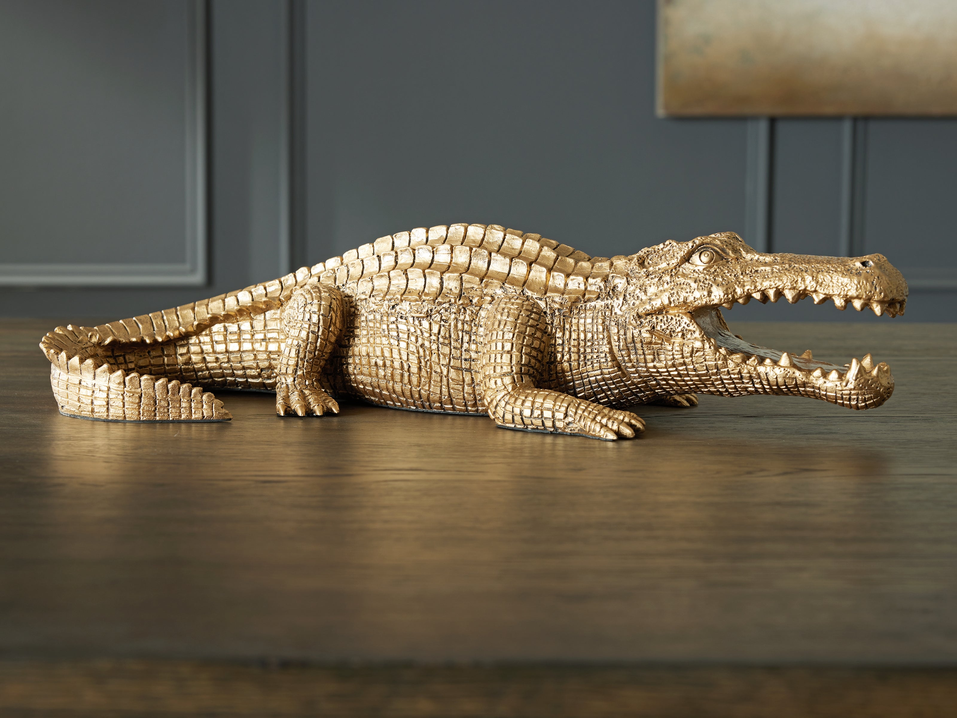 Lauretman Antique Gold Finish Sculpture - A2000765