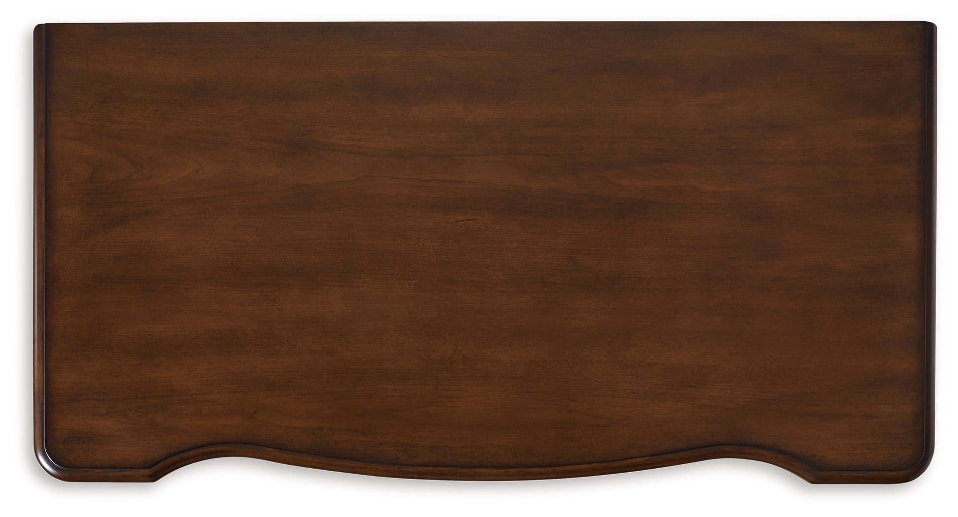 Lavinton King Poster Bed with Mirrored Dresser and Chest in Brown from Ashley - Luna Furniture