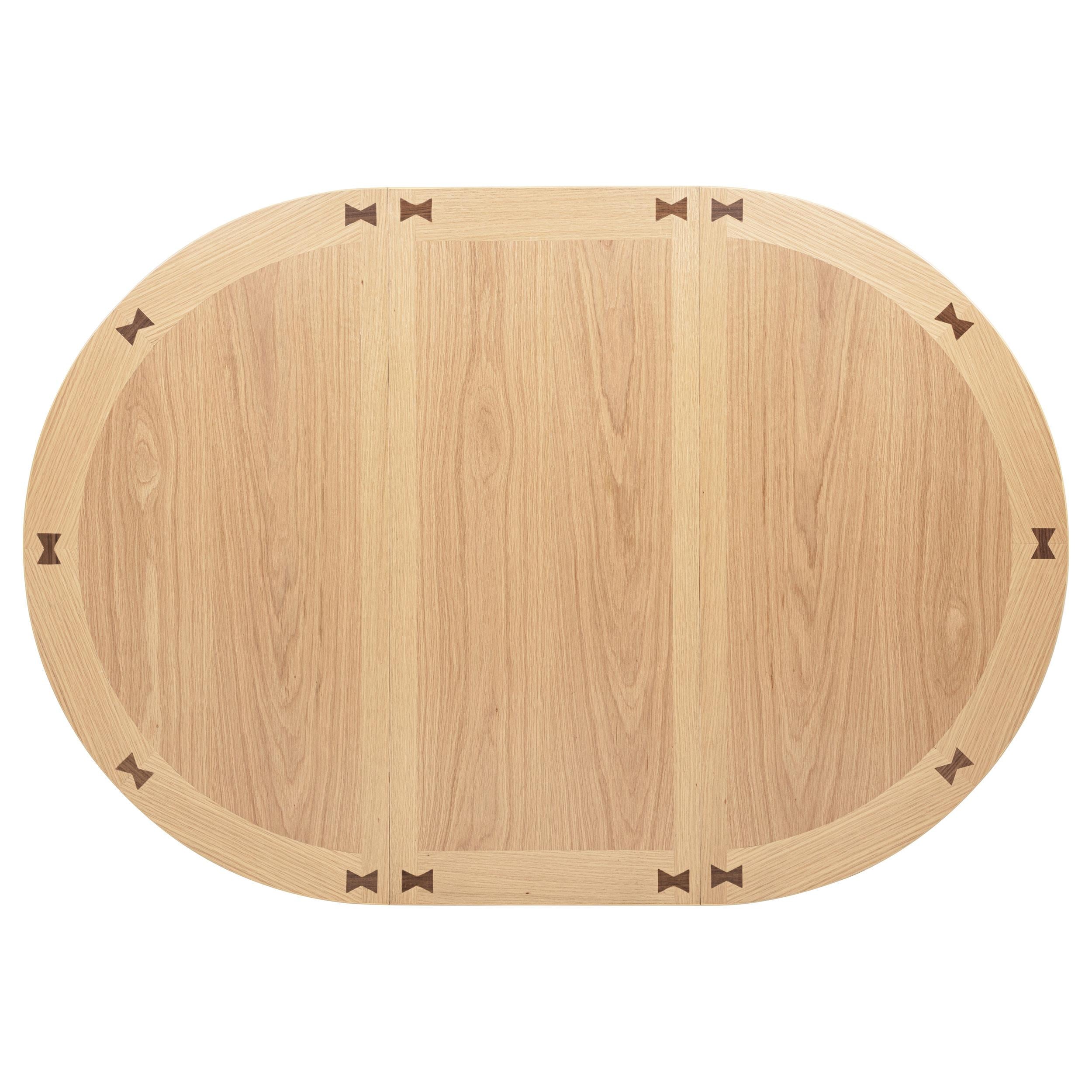 Lavon 5-piece Oval Extension Leaf Dining Set Light Oak - 106620-S5