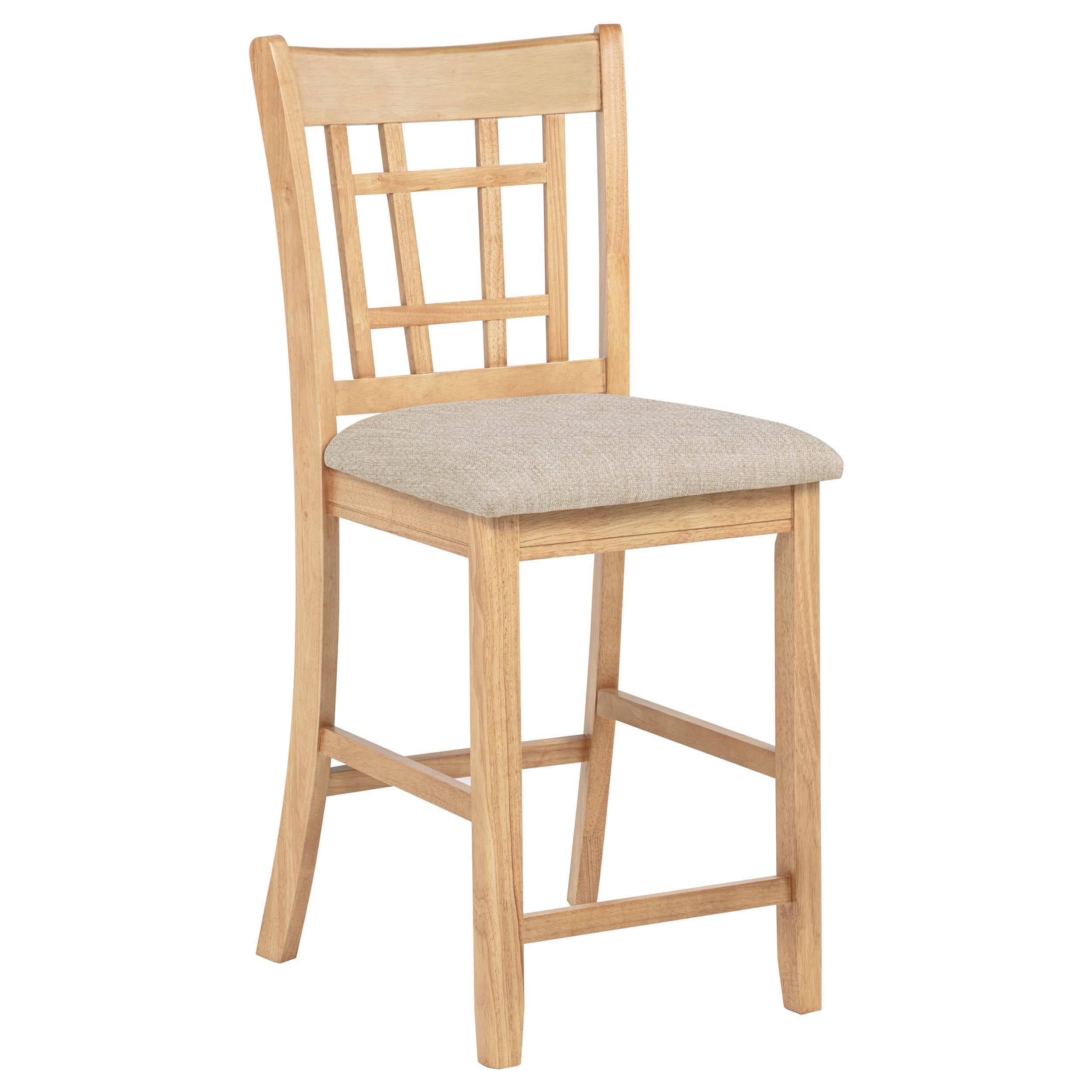 Lavon Wood Counter Height Dining Chair Grey and Light Oak (Set of 2) - 106629