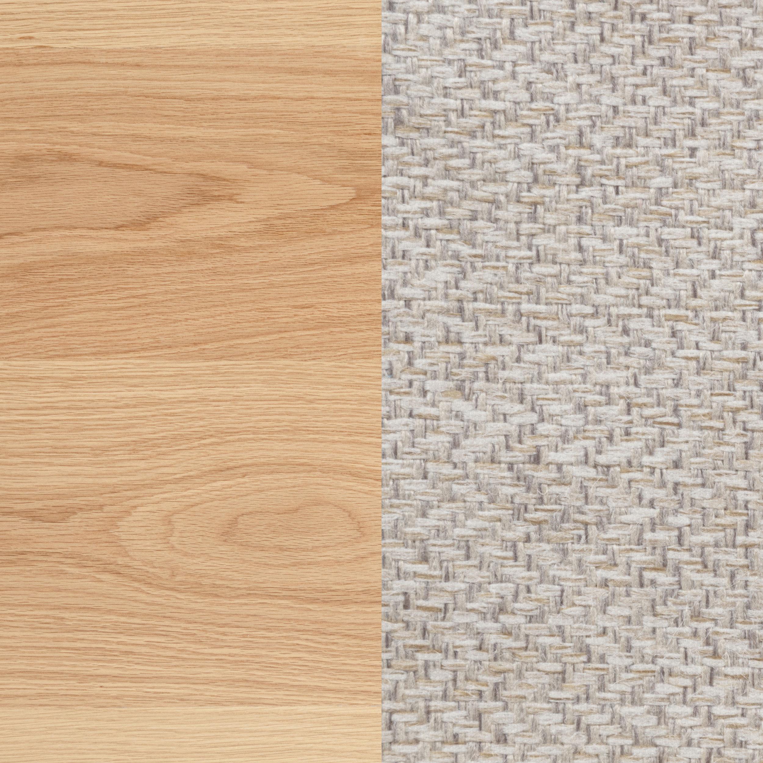 Lavon Wood Dining Side Chair Grey and Light Oak (Set of 2) - 106622