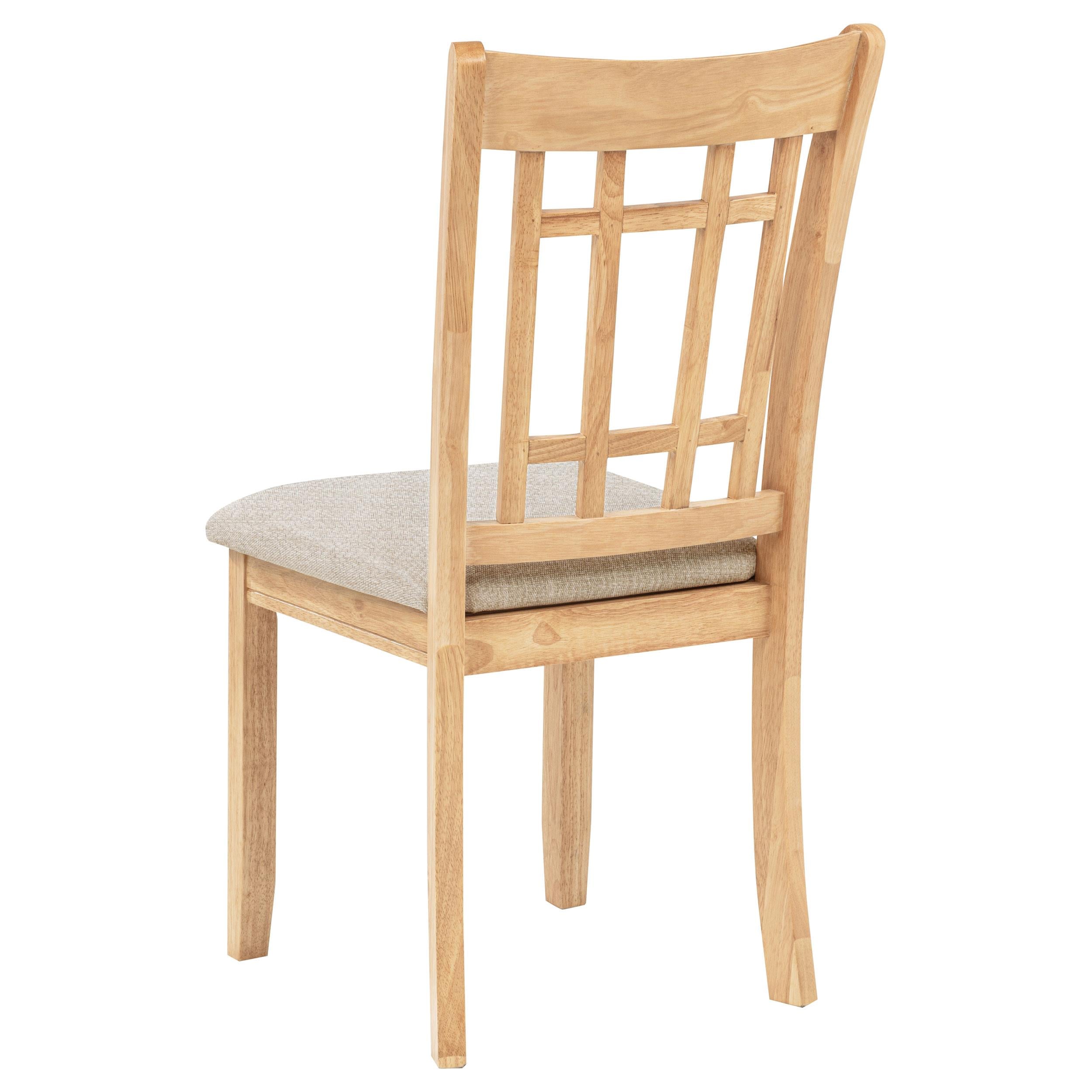 Lavon Wood Dining Side Chair Grey and Light Oak (Set of 2) - 106622