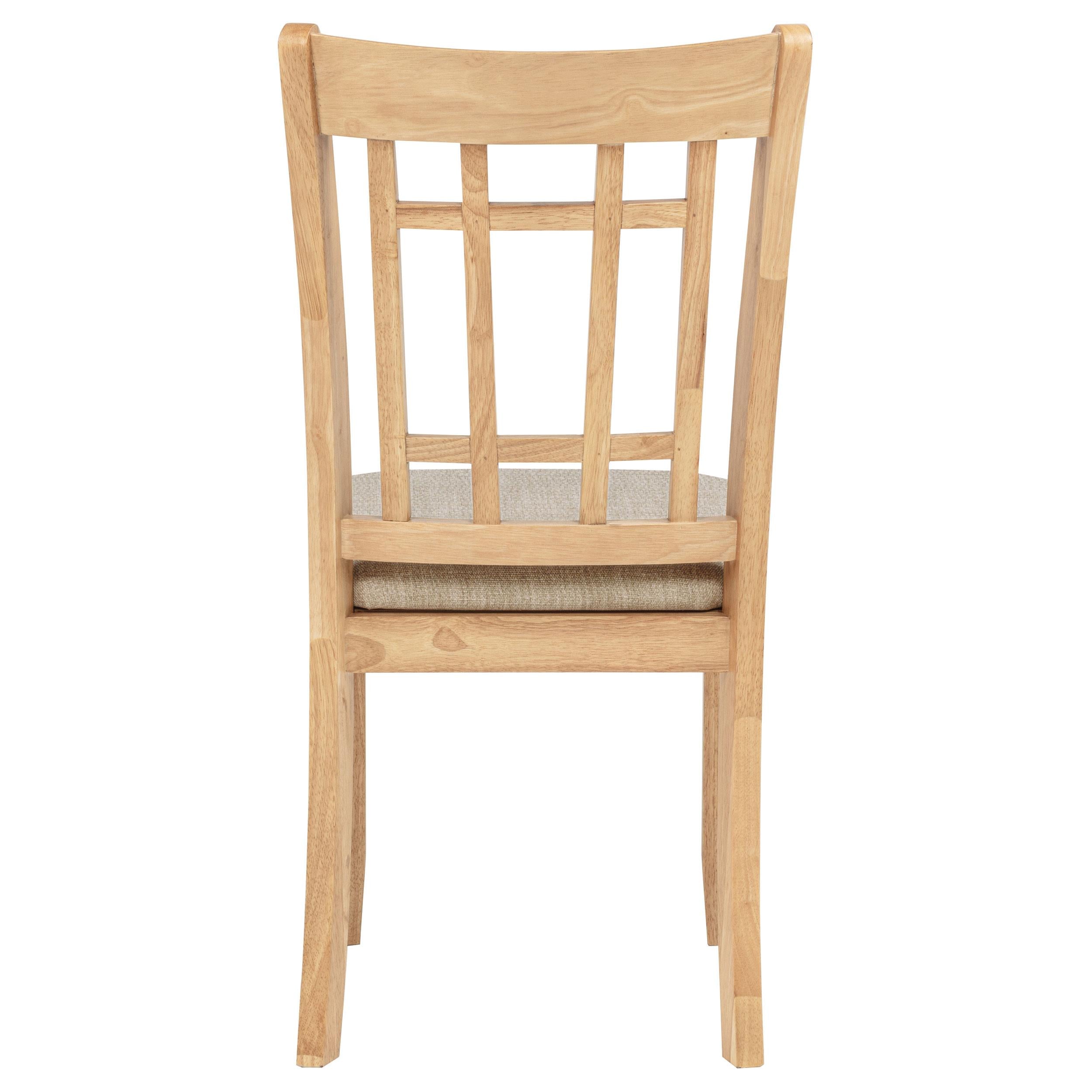 Lavon Wood Dining Side Chair Grey and Light Oak (Set of 2) - 106622