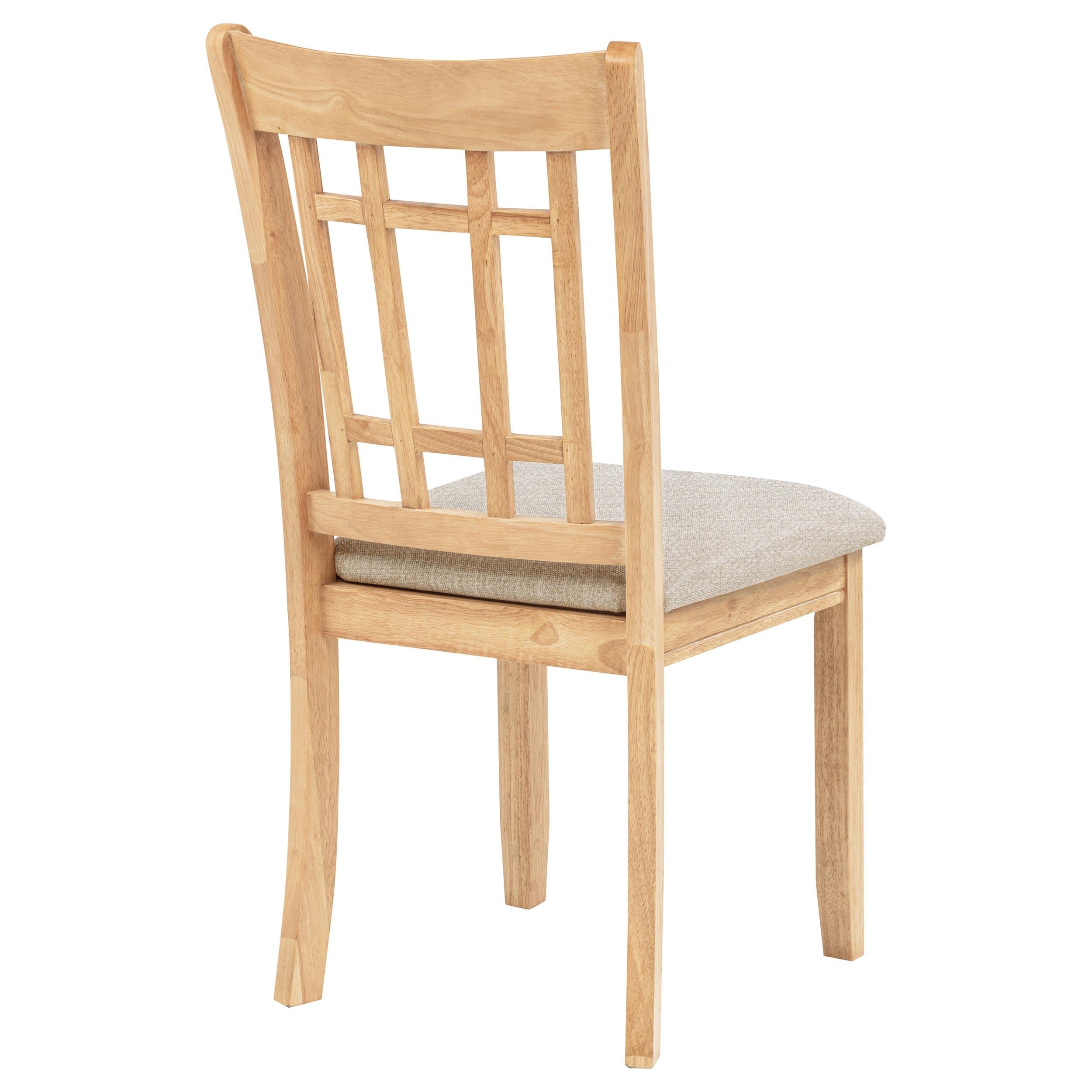 Lavon Wood Dining Side Chair Grey and Light Oak (Set of 2) - 106622