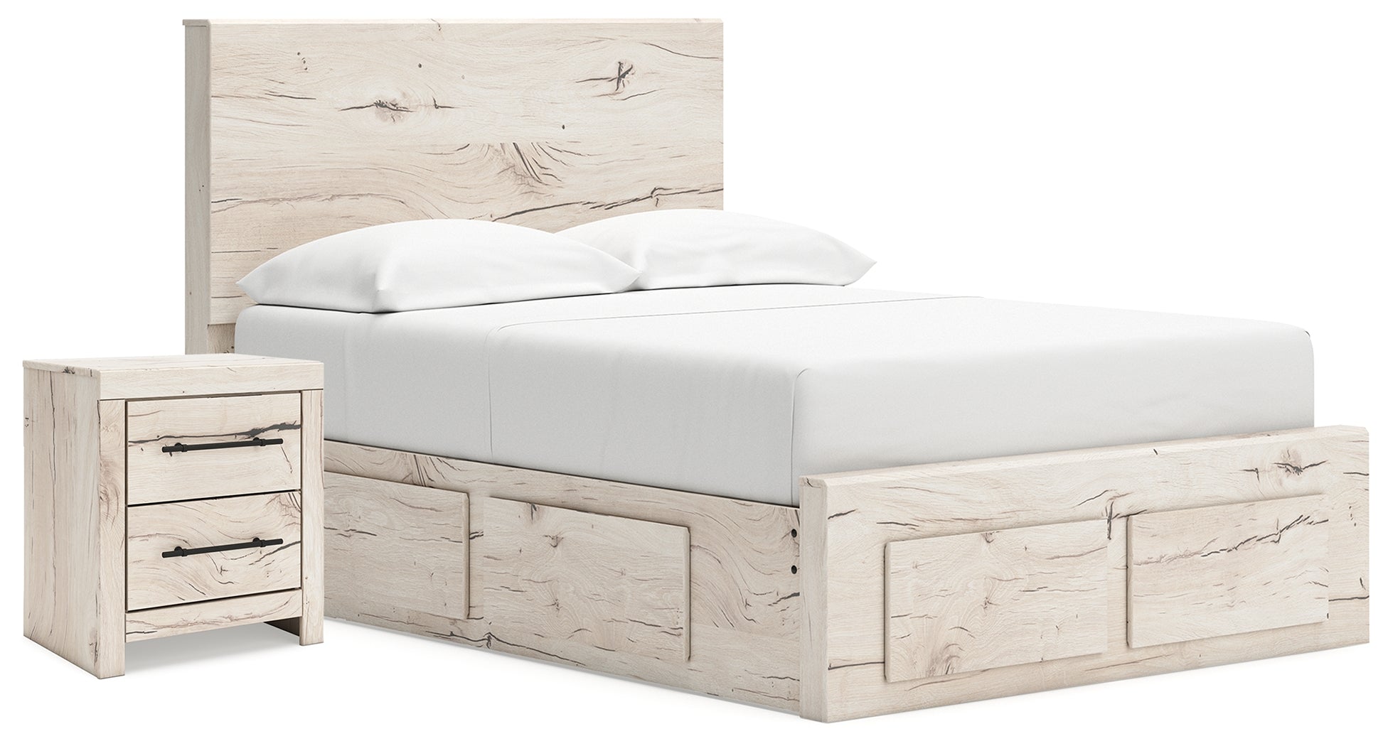 Lawroy Full Storage Bed and Nightstand - B2310B51