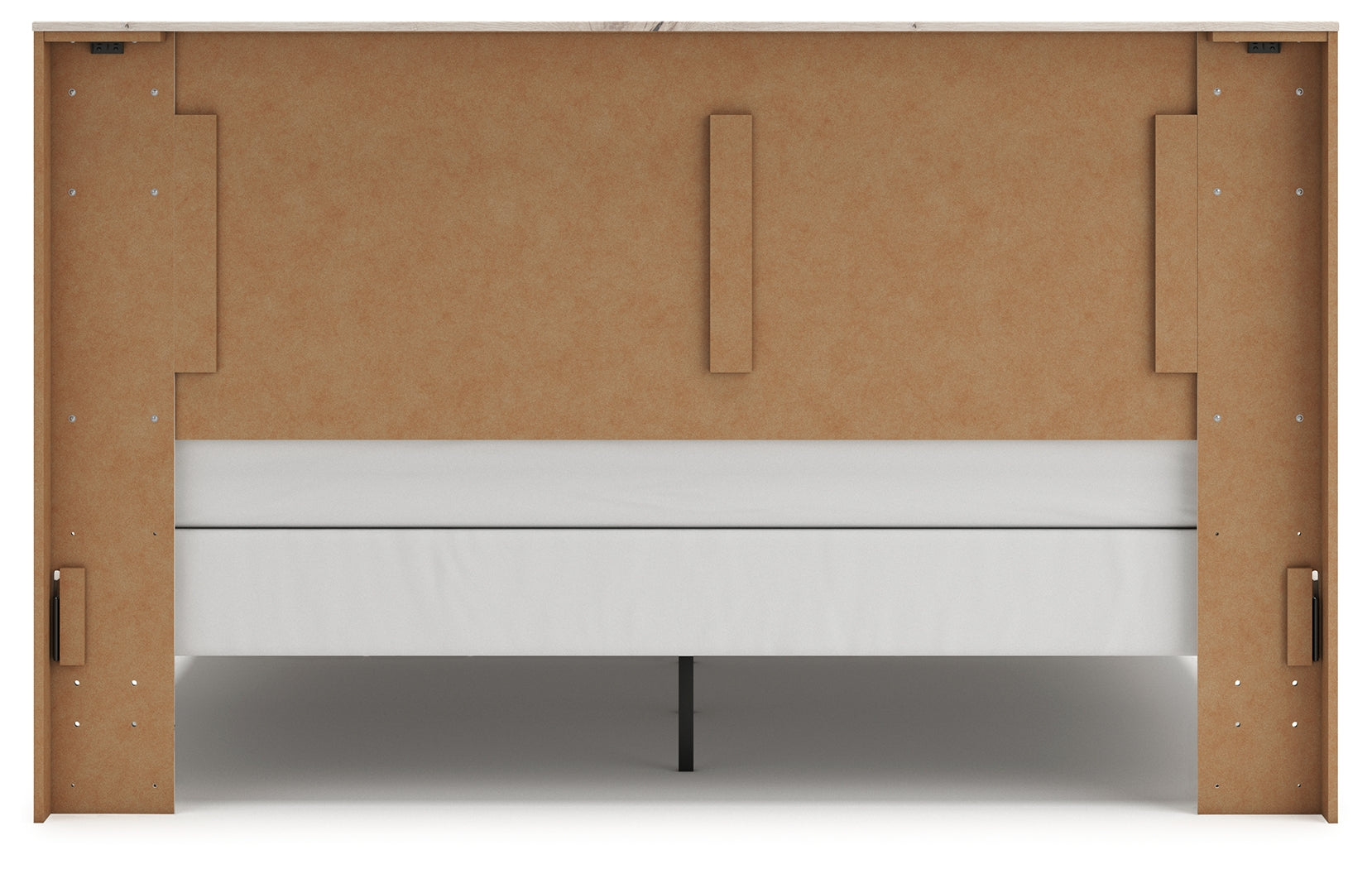 Lawroy Light Natural King Panel Bed - B2310B10
