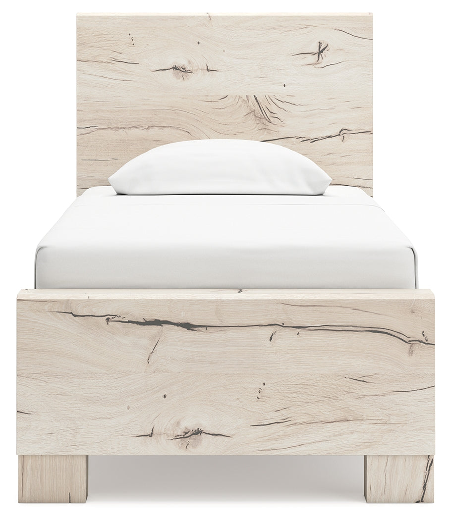 Lawroy Light Natural Twin Panel Bed - B2310B15