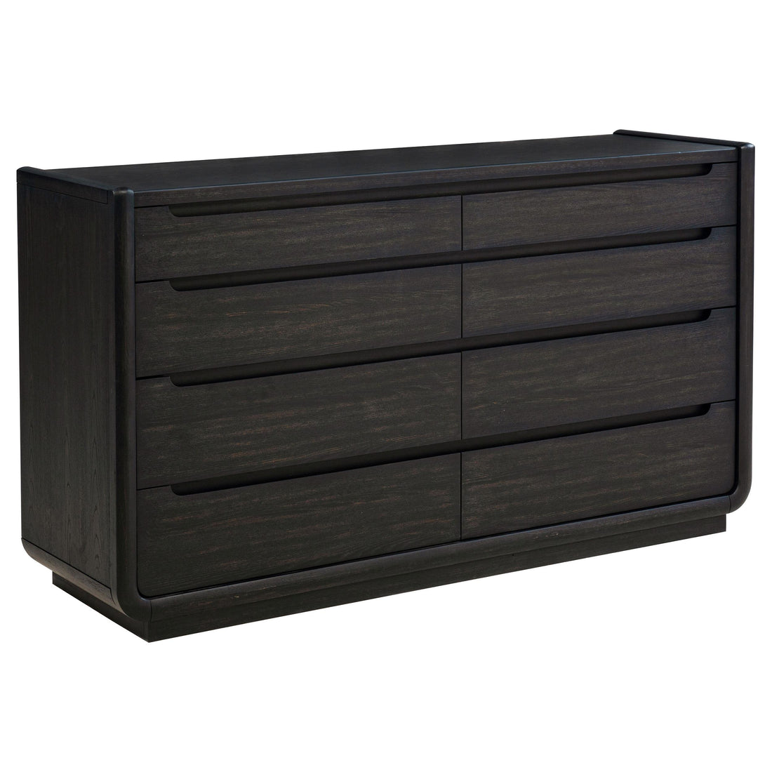 Leandro 8-drawer Bedroom Dresser Cabinet Burnished Black - 222493