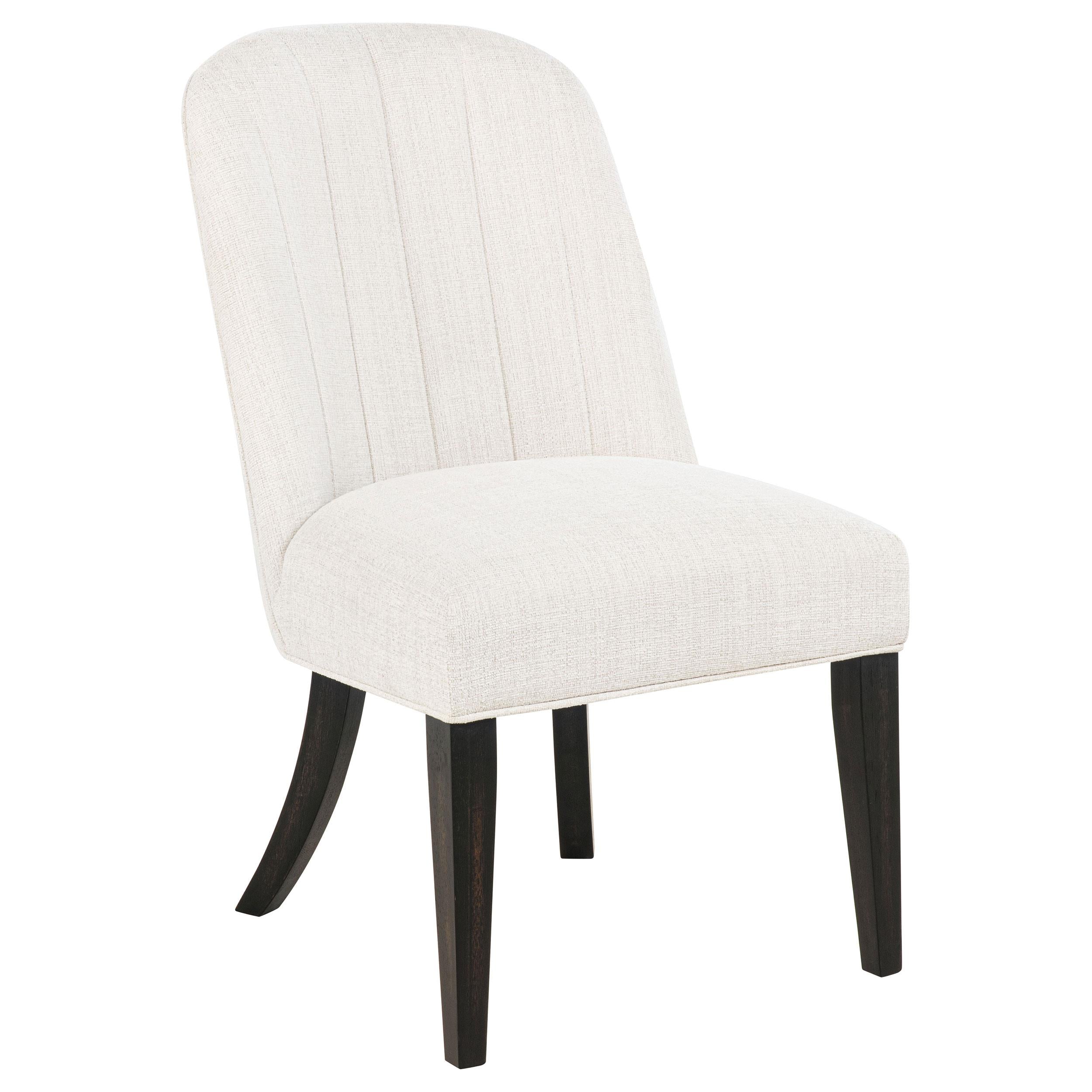Leandro Upholstered Dining Side Chair Cream (Set of 2) - 115392