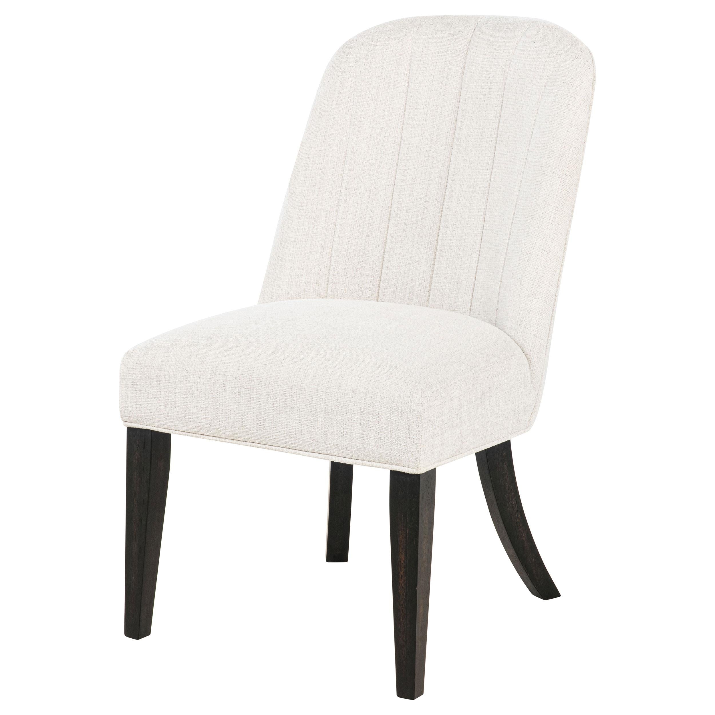 Leandro Upholstered Dining Side Chair Cream (Set of 2) - 115392