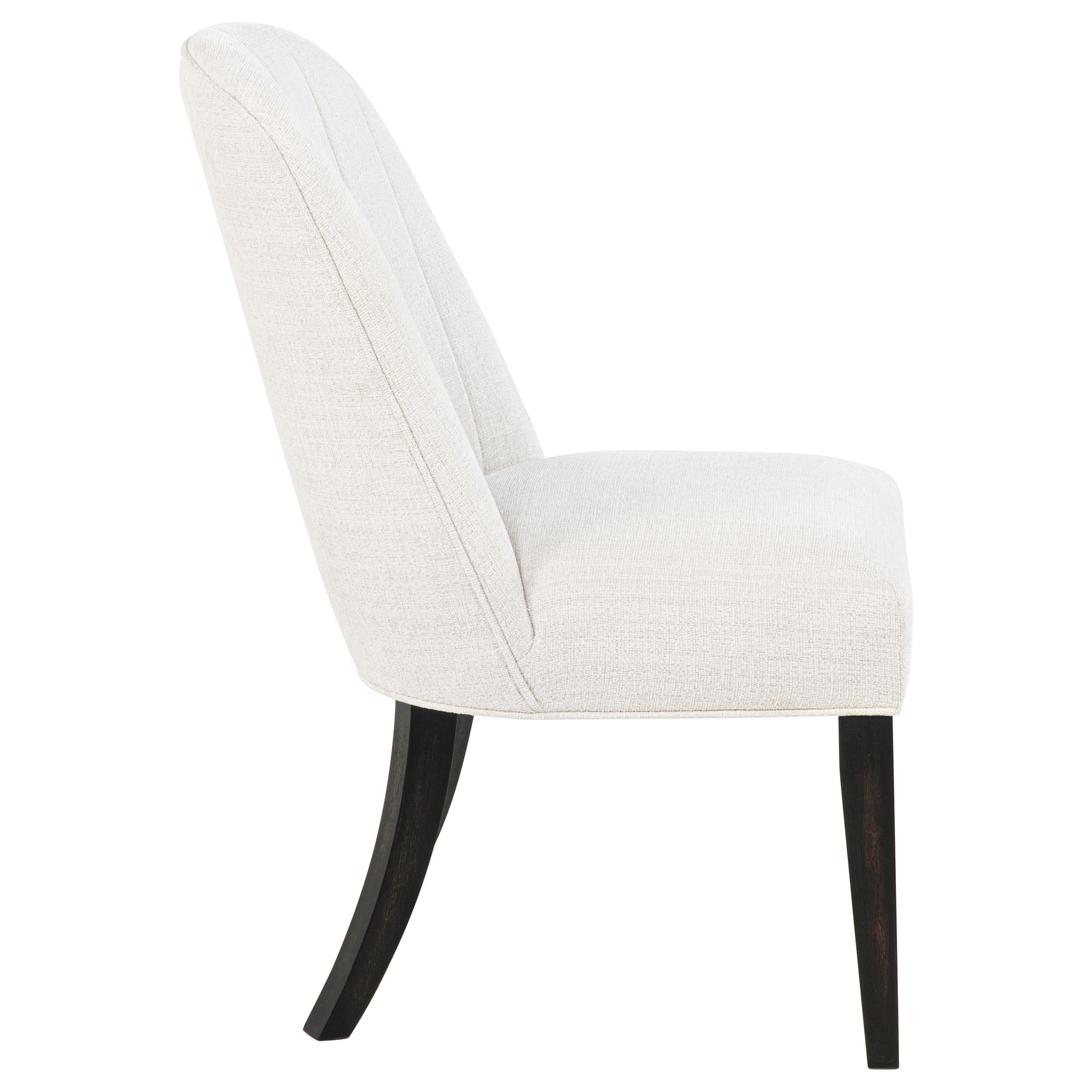 Leandro Upholstered Dining Side Chair Cream (Set of 2) - 115392