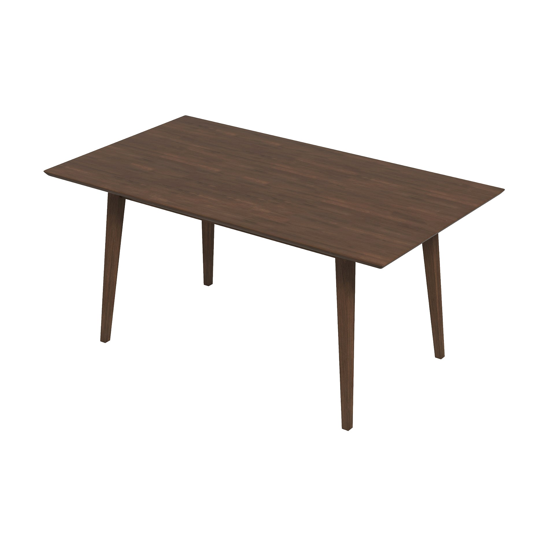 Levi Modern Style Solid Wood Rectangular Dining Kitchen Table 63" - DTB00200203