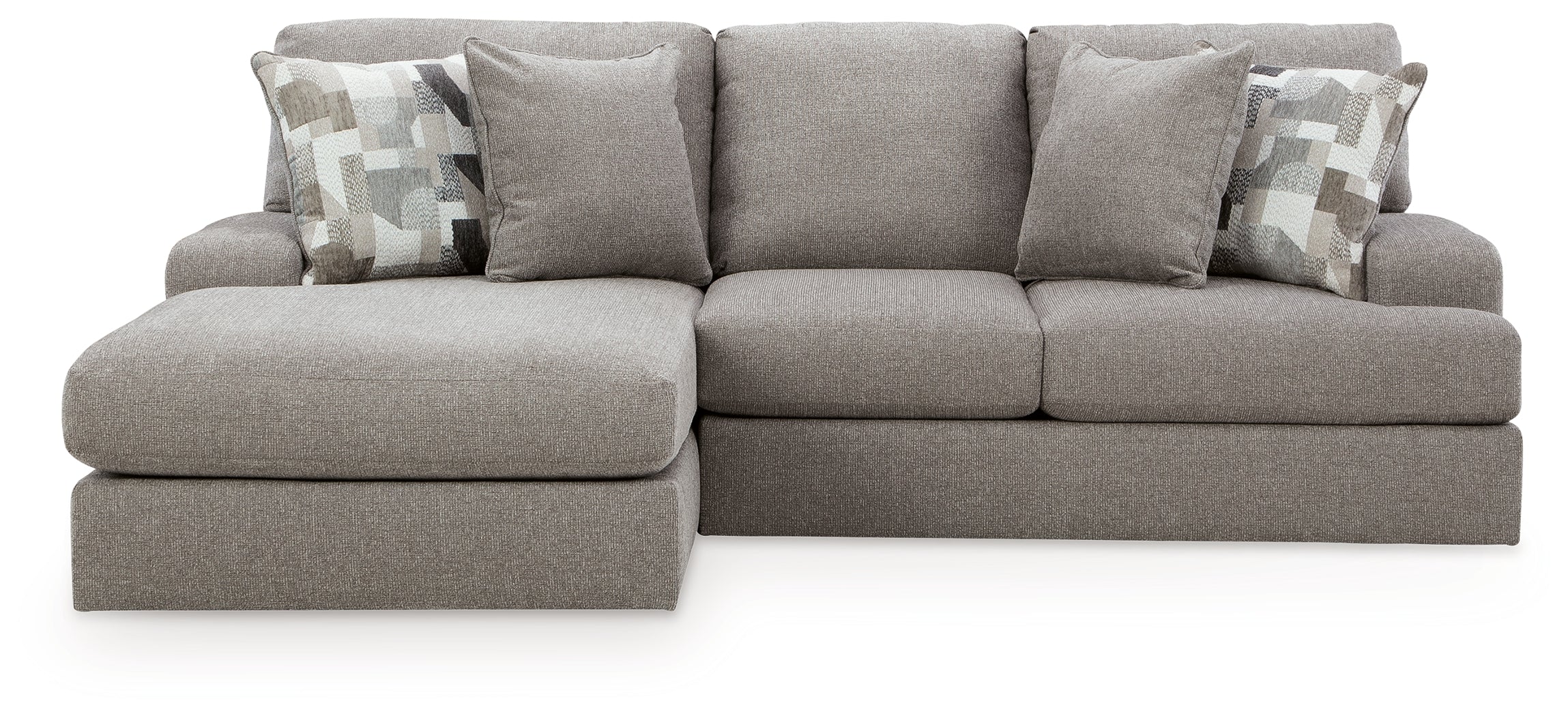 Lindon Smoke 2-Piece Sectional with Chaise - 84704S1