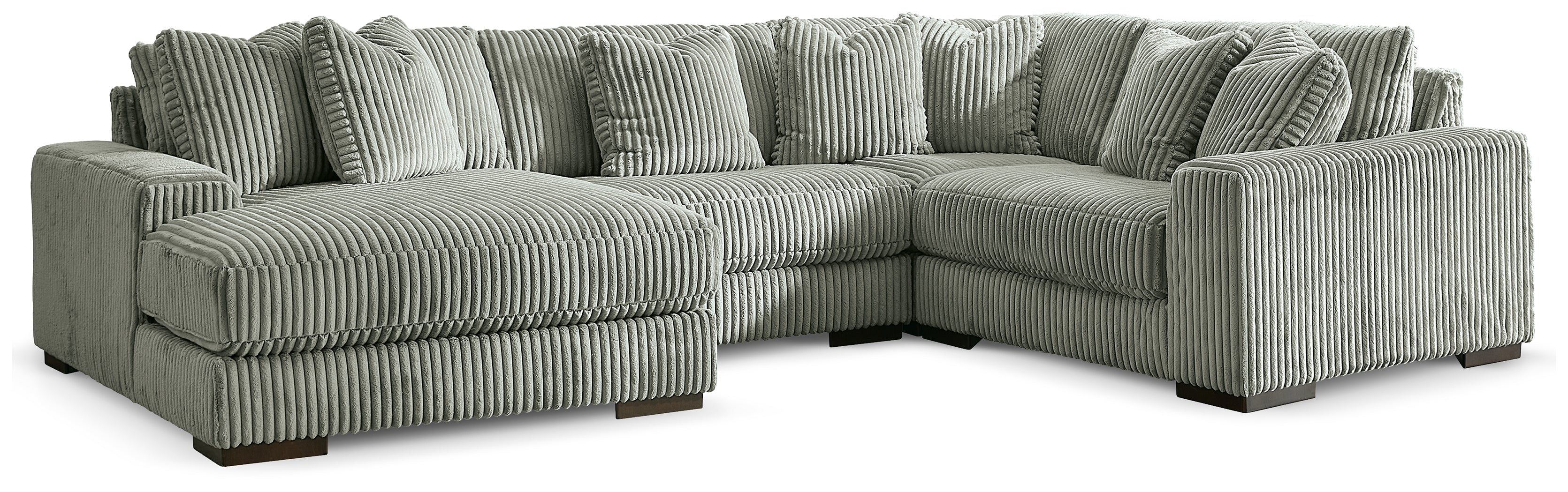 Lindyn 4-Piece Sectionals with Chair - 21105U4