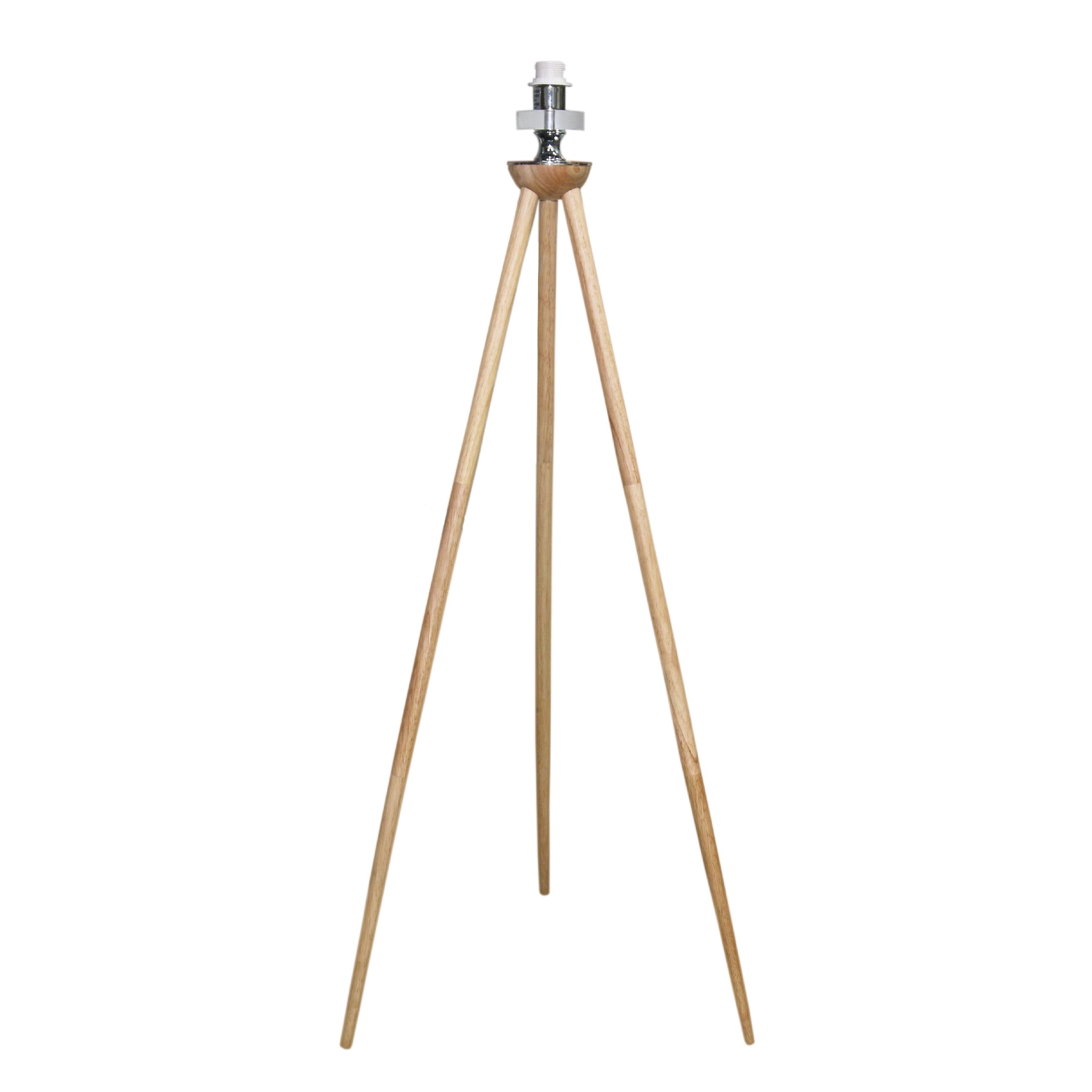 Lirios Three Legged Wooden Strip Floor Lamp - Natural - FLL04202701