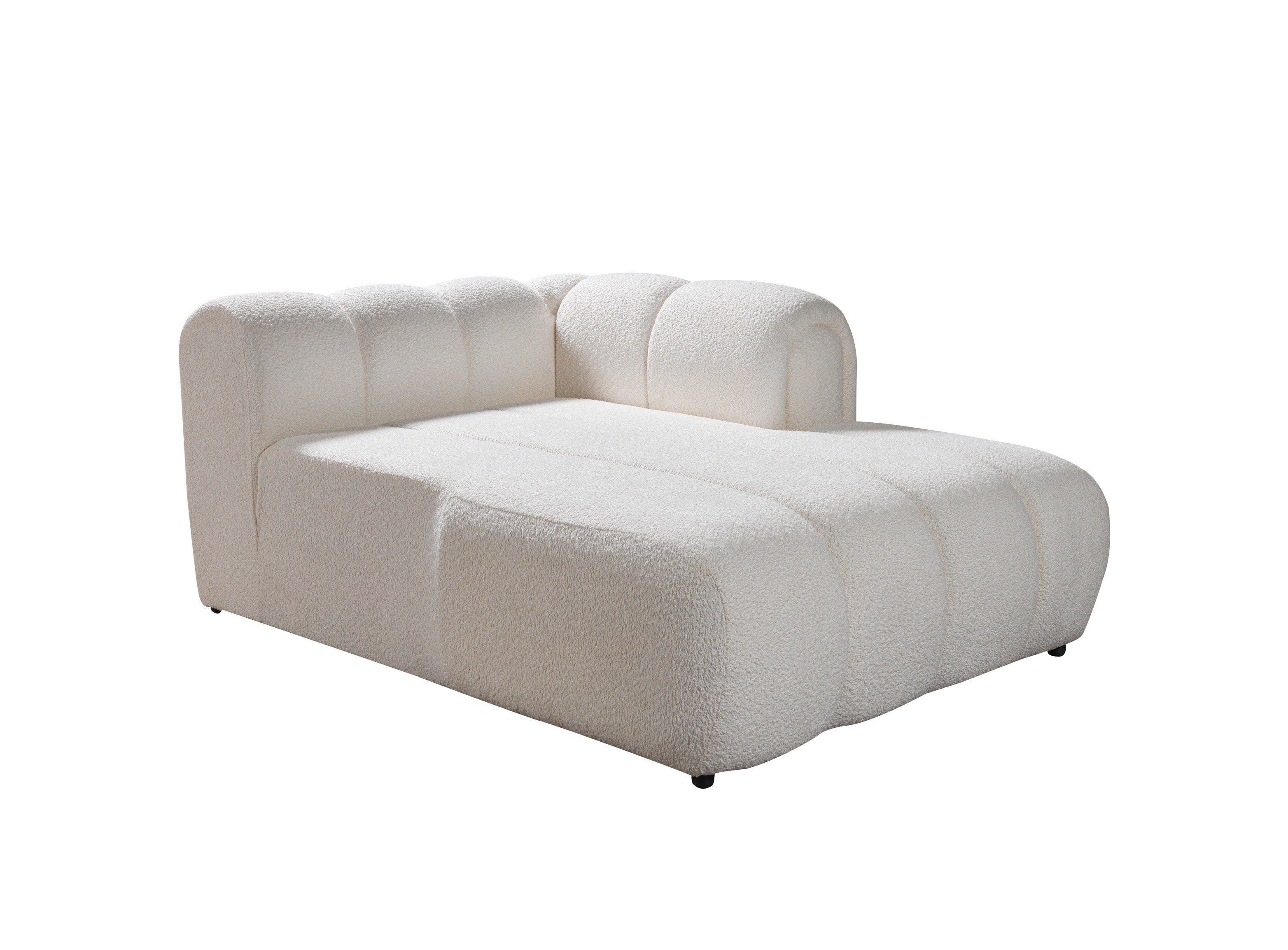 Lis Ivory Boucle RAF Sectional - LISIV-RSEC
