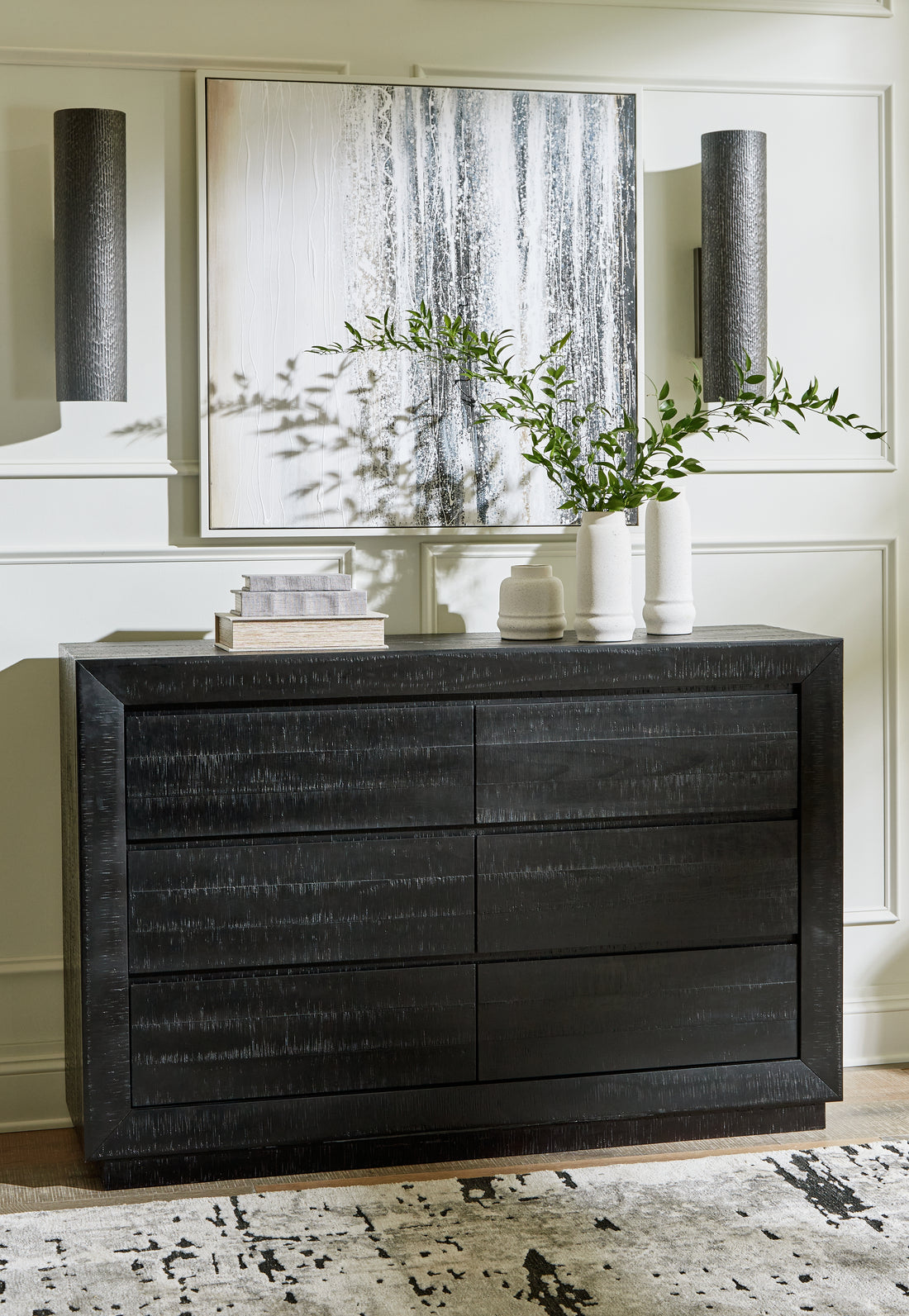 LONDER Black Dresser - B768-31