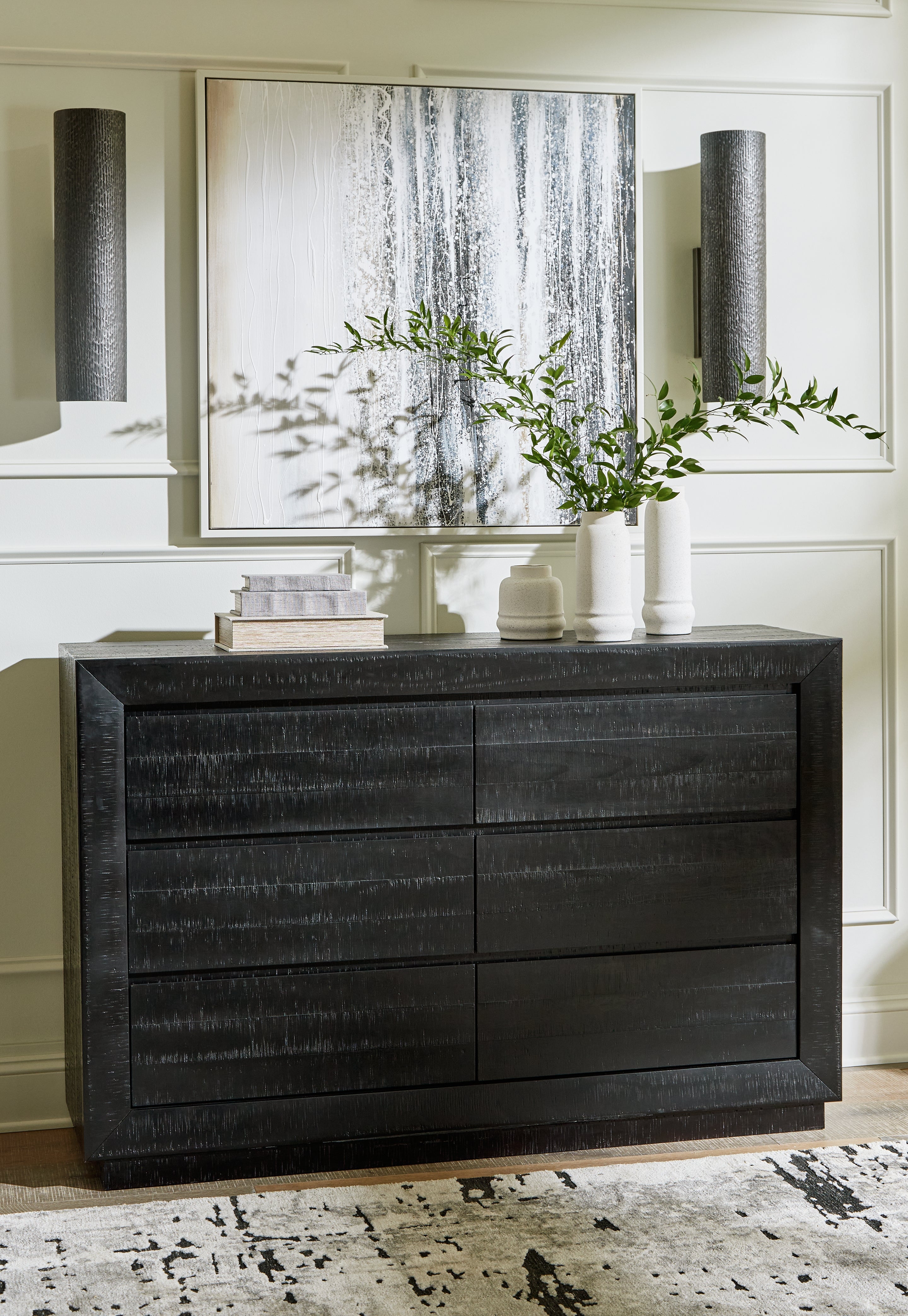 LONDER Black Dresser - B768-31