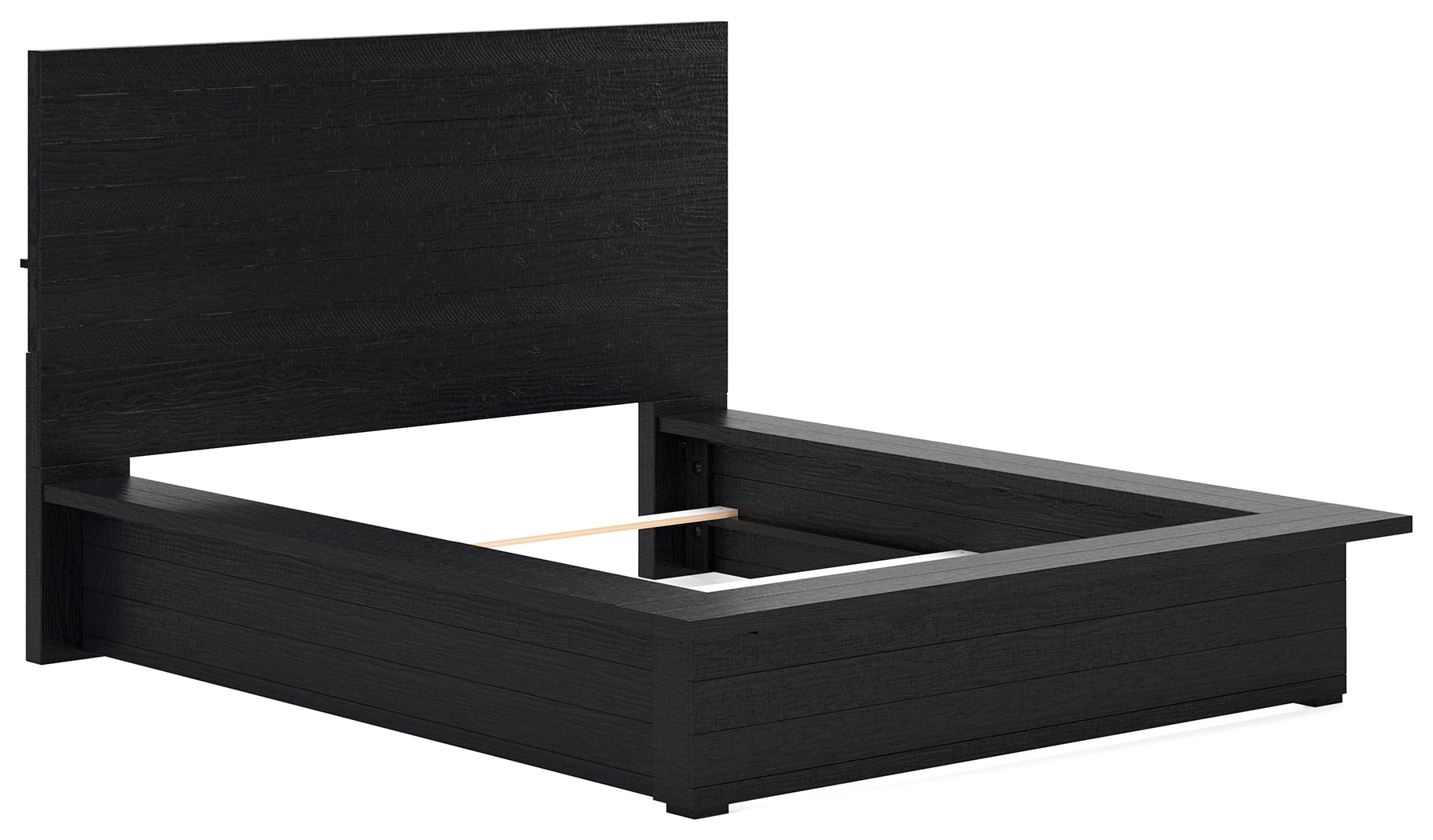Londer Black Queen Panel Bed - B768B2