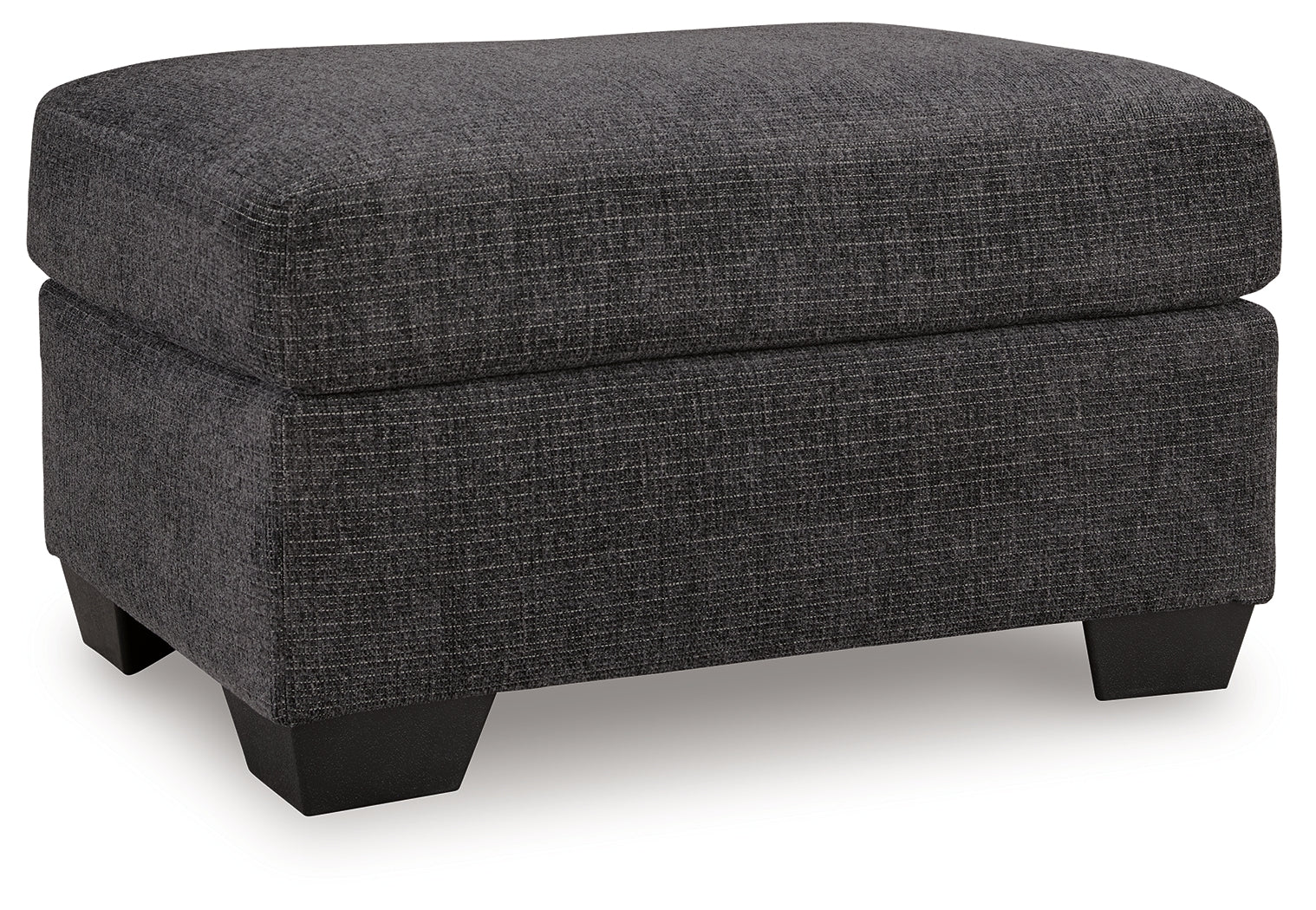 Loreo Ebony Ottoman - 6310114