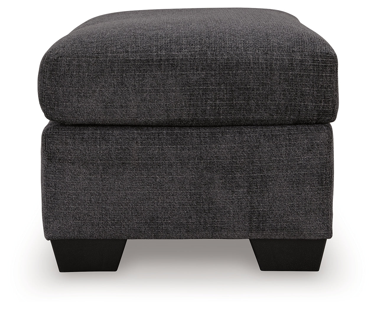 Loreo Ebony Ottoman - 6310114
