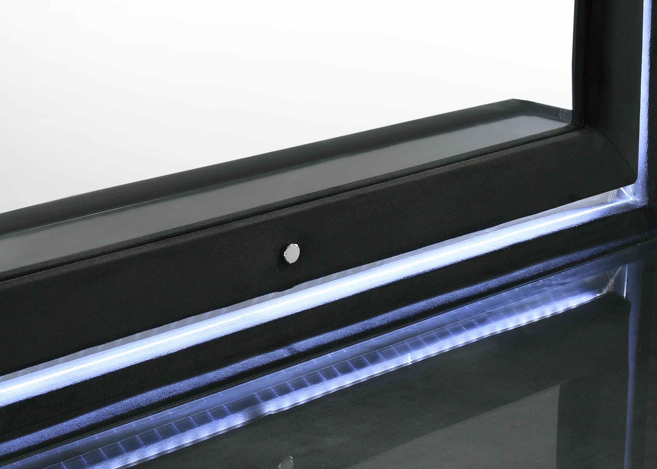 Lorient 4-piece Queen Bedroom Set Black - 223161Q-S4