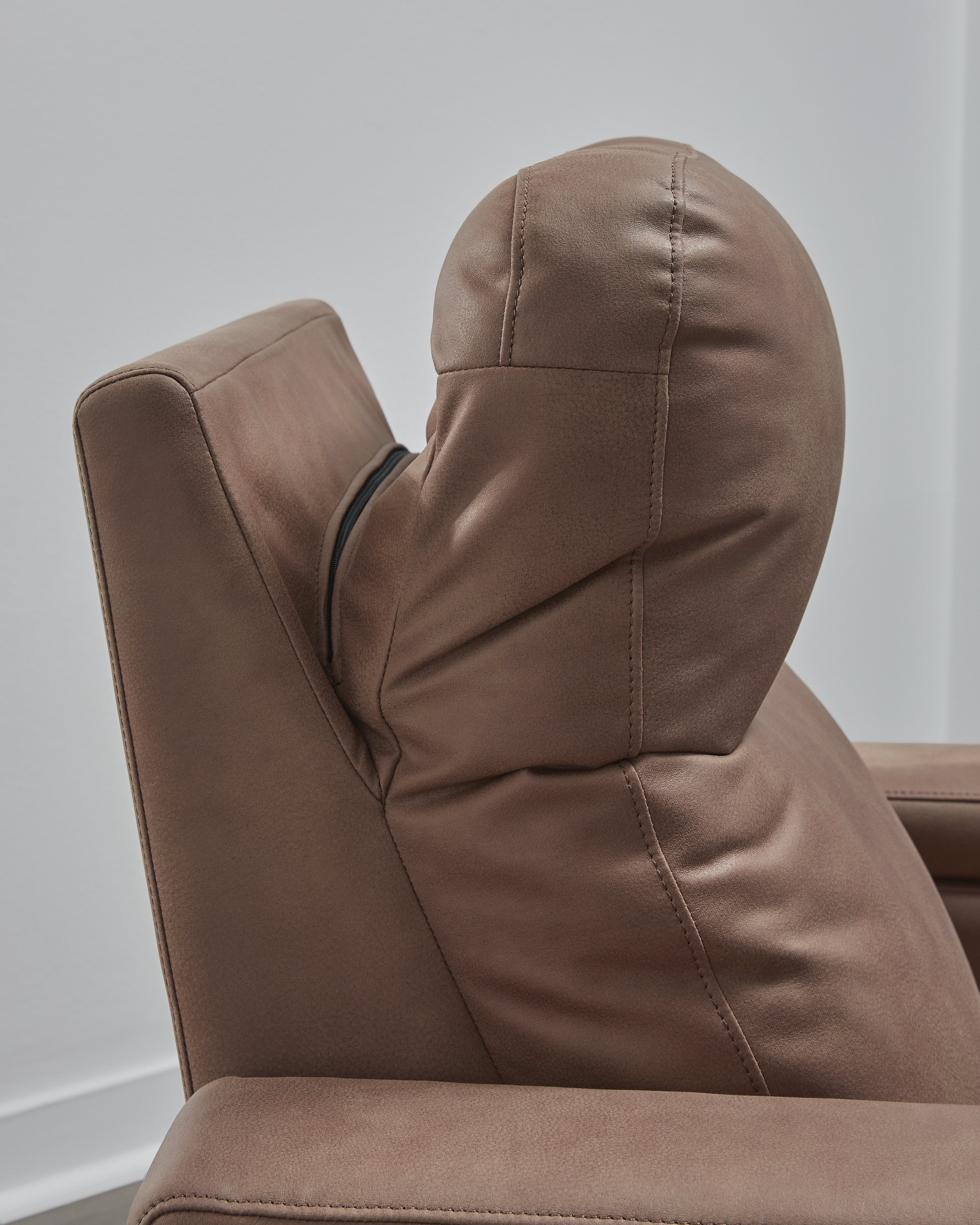 Lorrenton Caramel Power Glider Recliner with Audio System - PC9022042A
