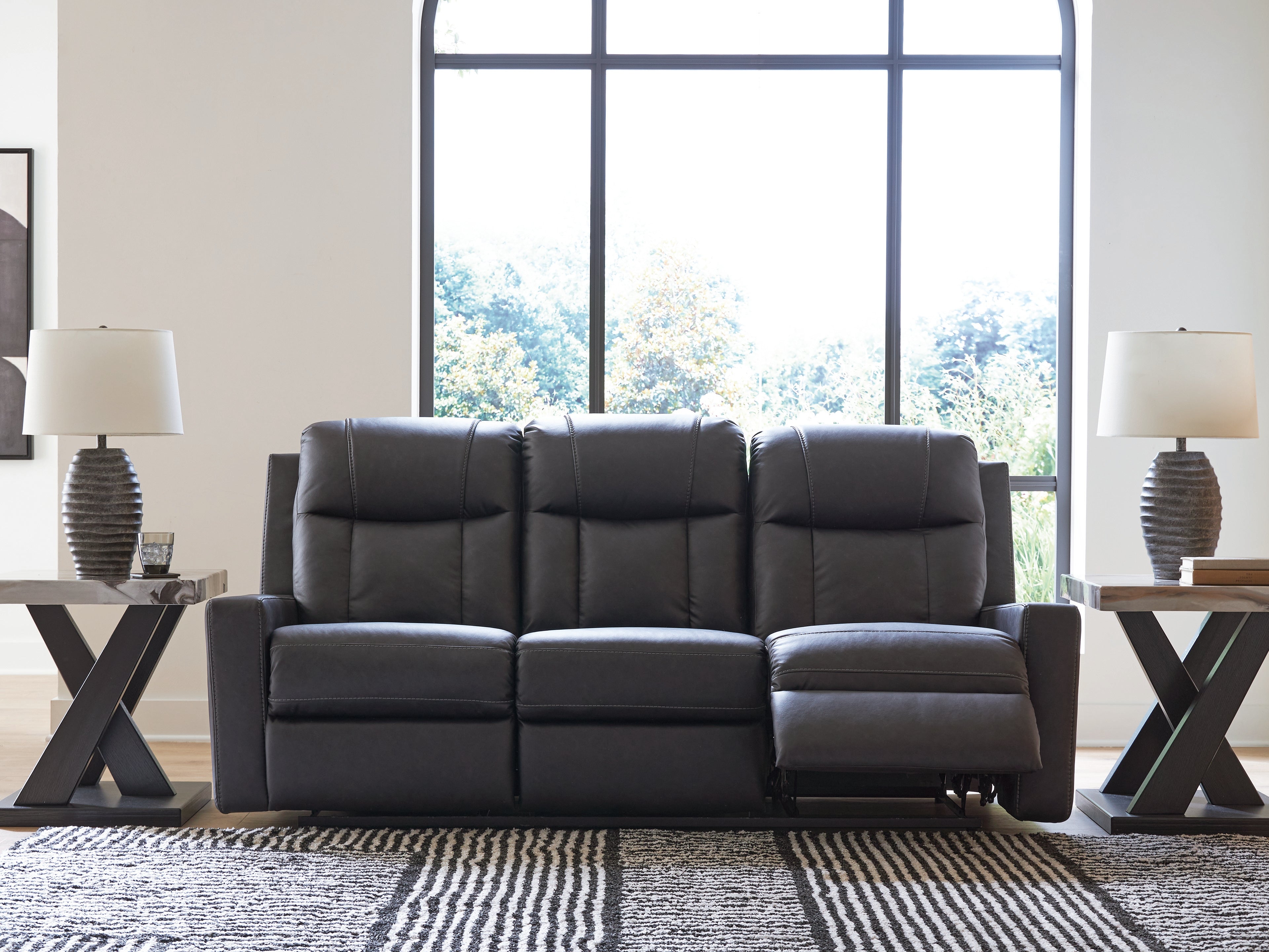 Mackmenville Carbon Reclining Sofa - 7471388