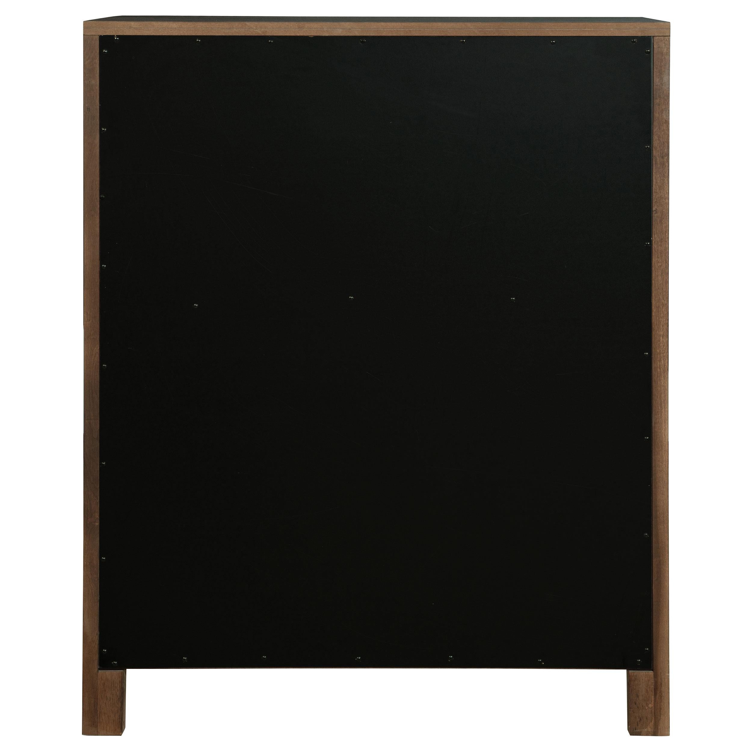 Maderia 5-drawer Chest of Drawers Walnut - 223325