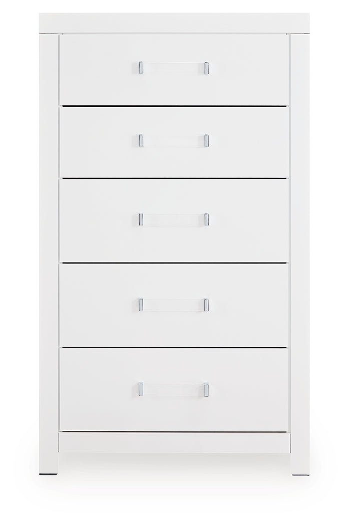 Maeling White Chest of Drawers - PCB1119-46