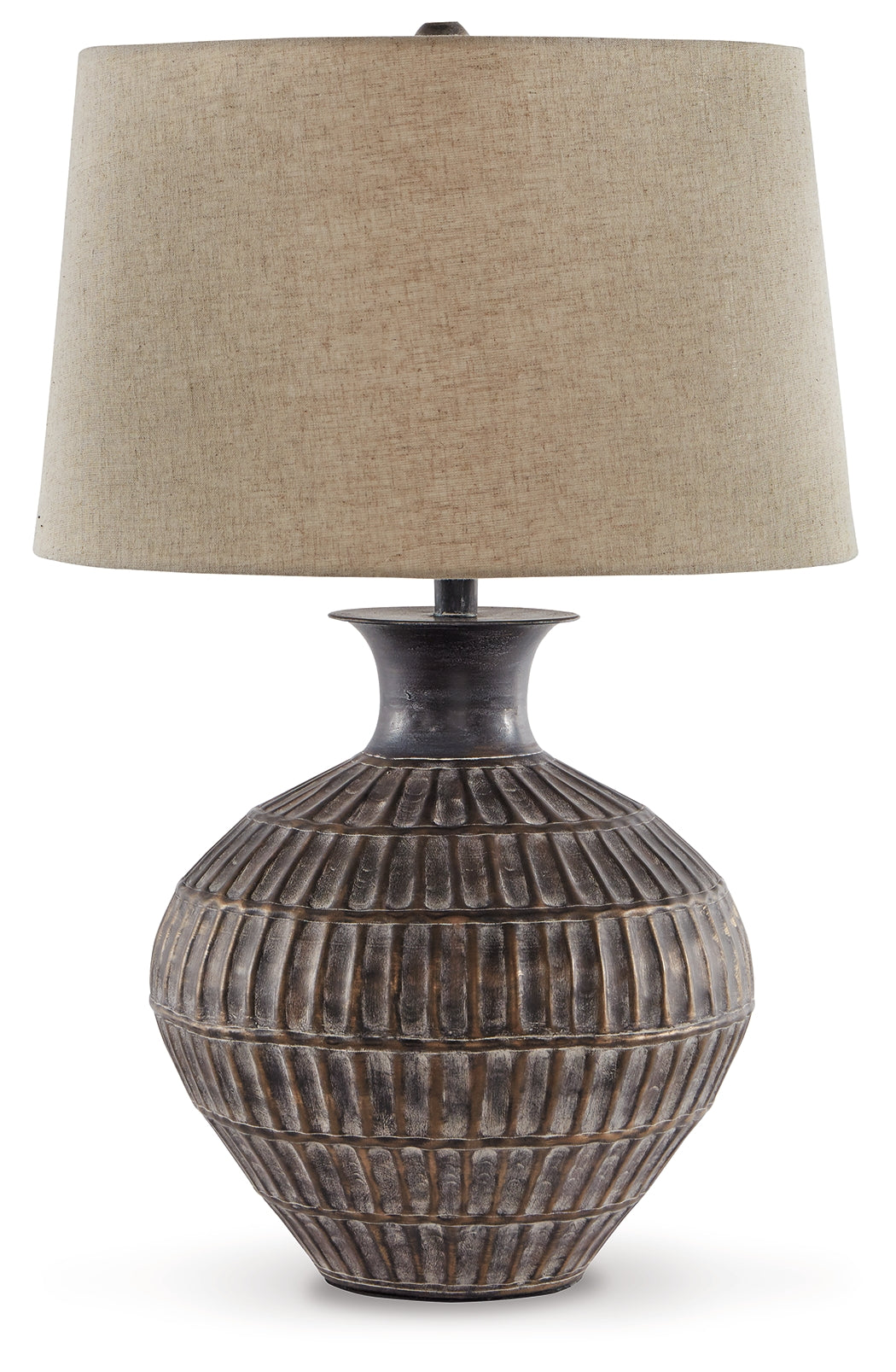 Magan Antique Bronze Finish Table Lamp (Set of 2) - L207354X2