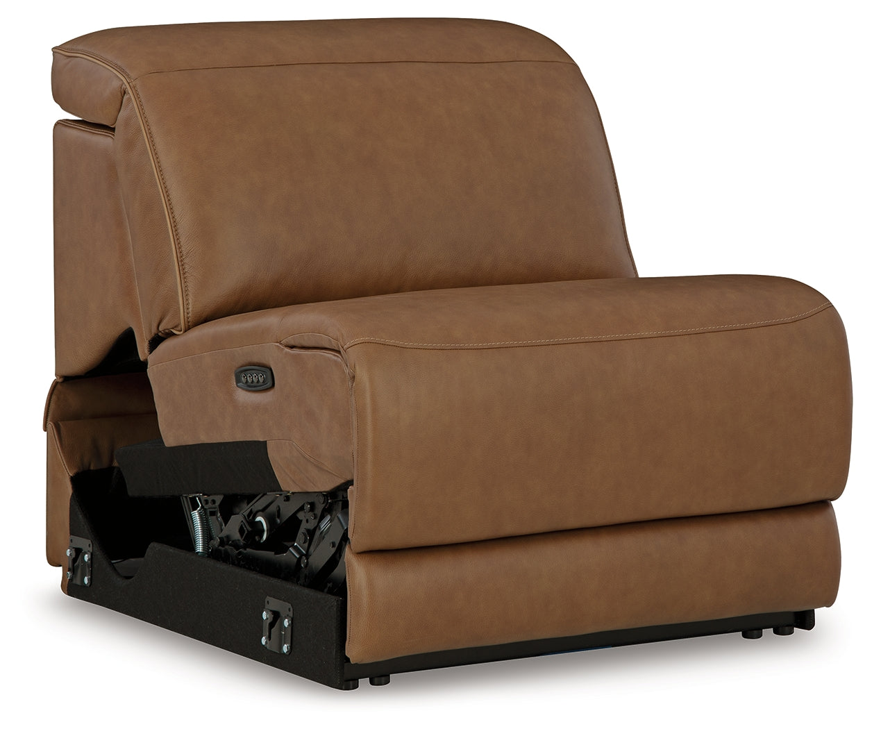 Magic Man Caramel Power Armless Recliner - PCU1070031